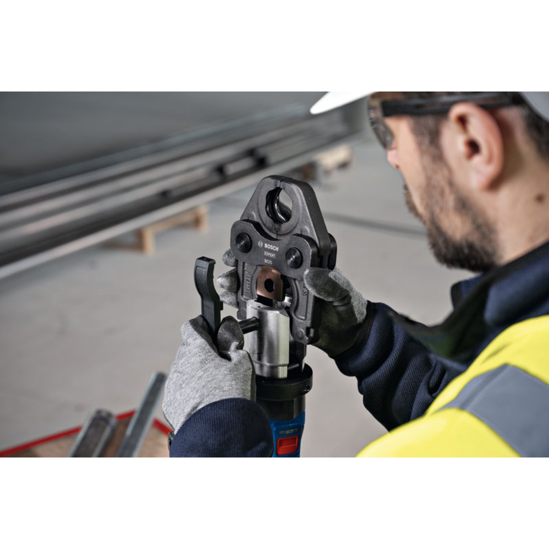 Akku-Presswerkzeug GPT 18V-32, 1 x XL-BOXX, Kit TH
