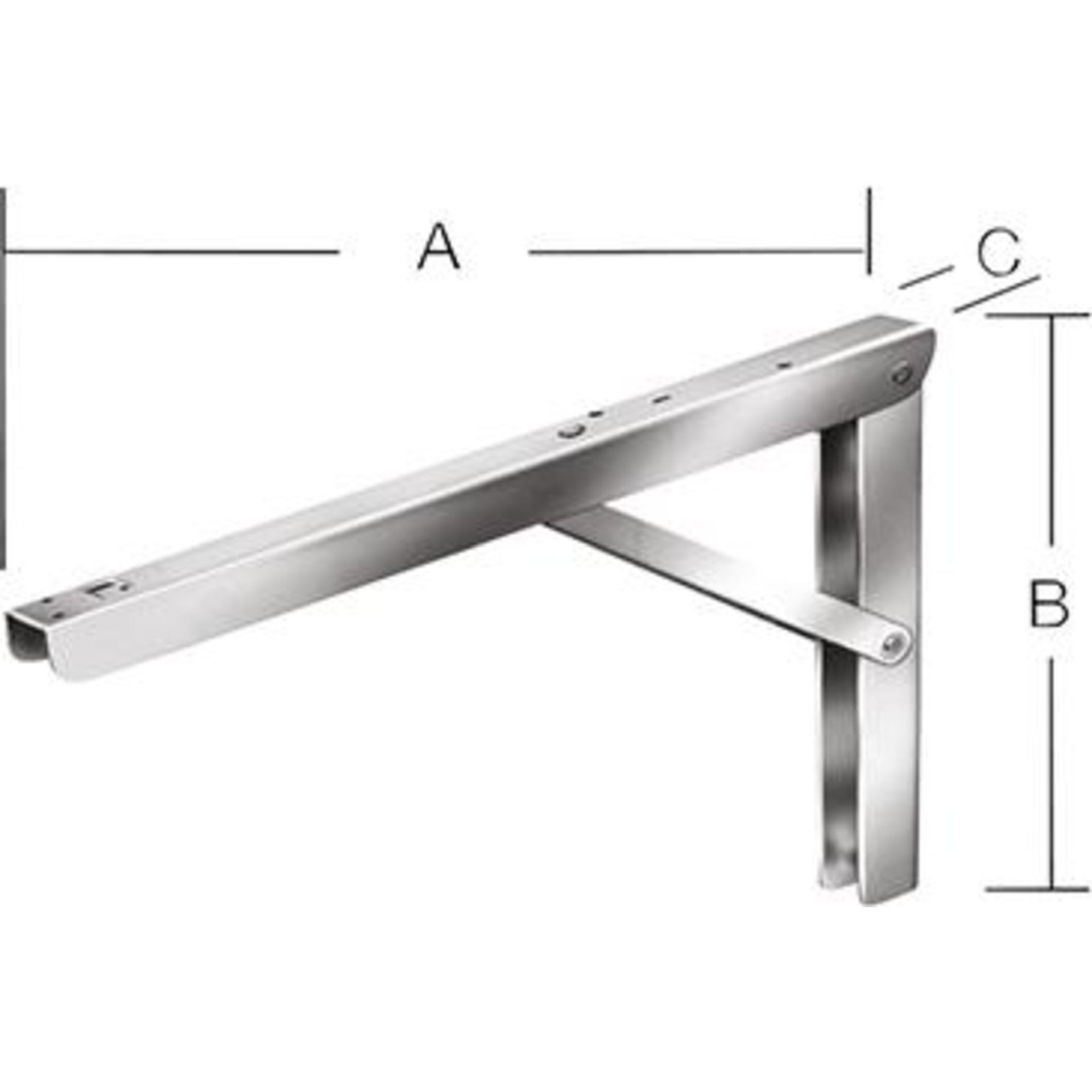 Klappträger Multifire 300X200mm Nr. 152300Z VORMANN
