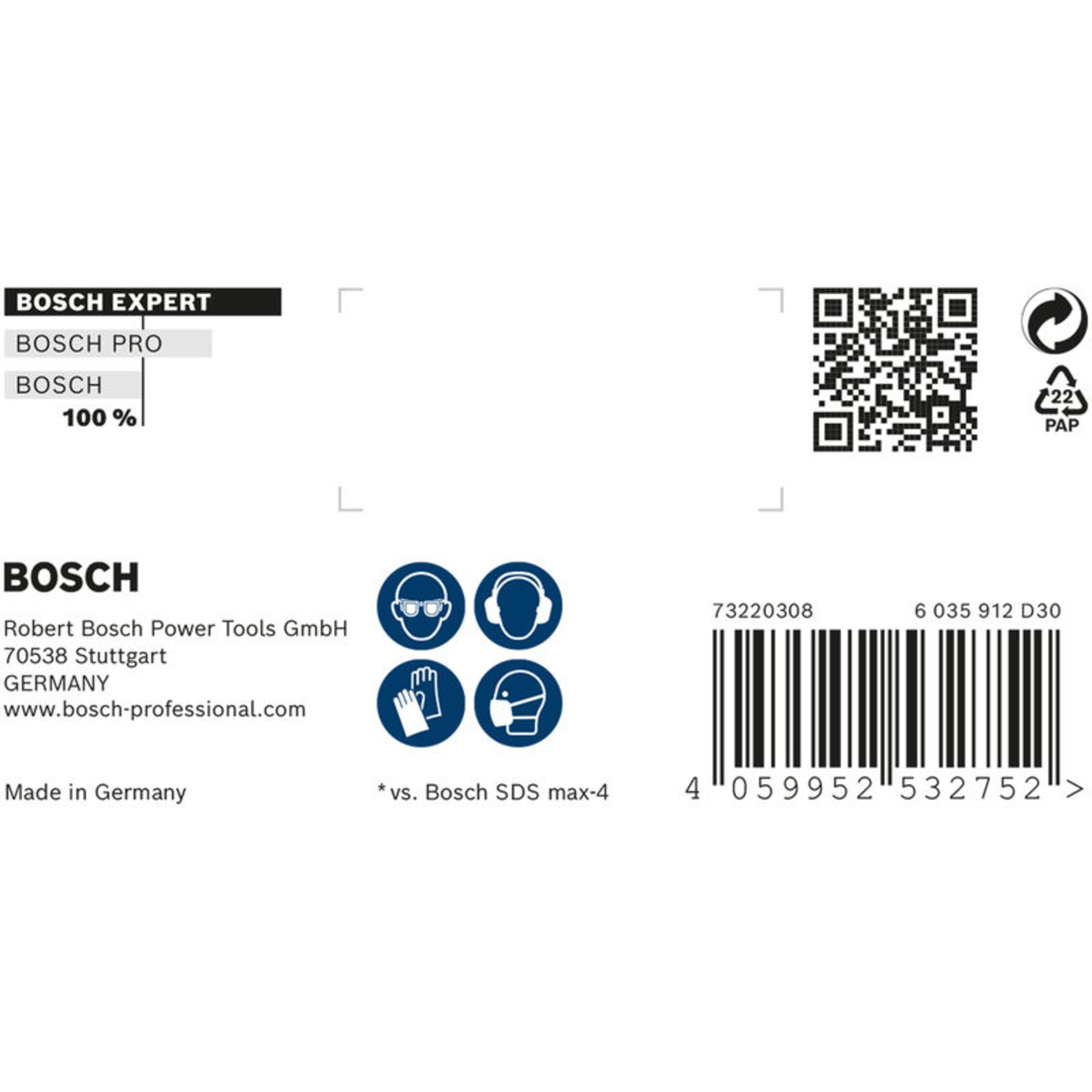 EXPERT SDS max-8X Hammerbohrer, 12 x 200 x 340 mm