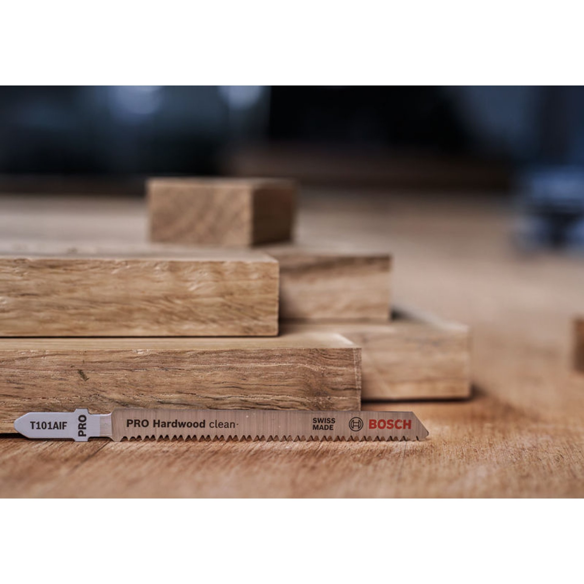 PRO Hardwood clean T101AIF Stichsägeblatt, 100 mm, 5-tlg.