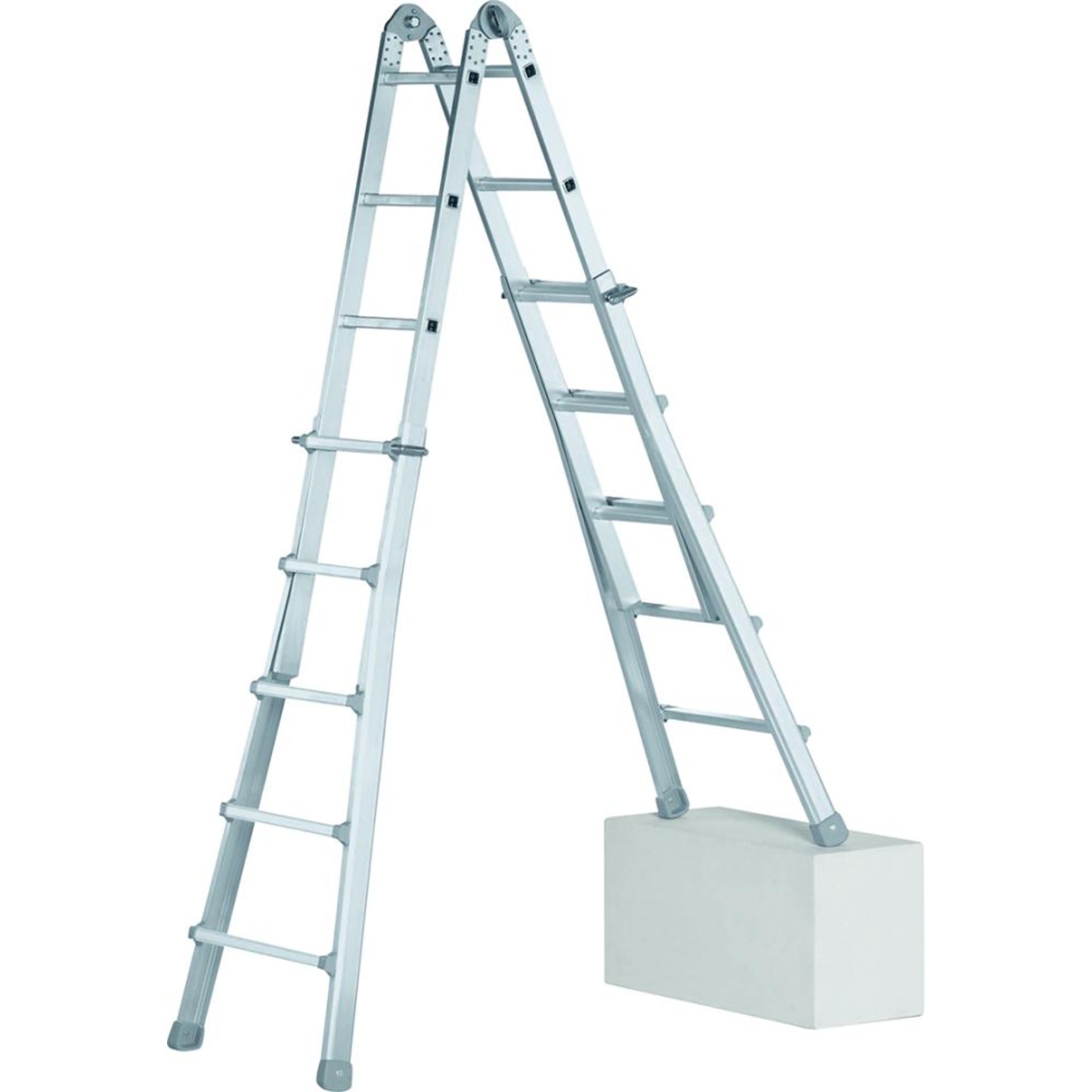 Teleskopleiter Variomax V4x3 Sprossen Leiterlänge max 3,10 m Arbeitshöhe 3,85 m