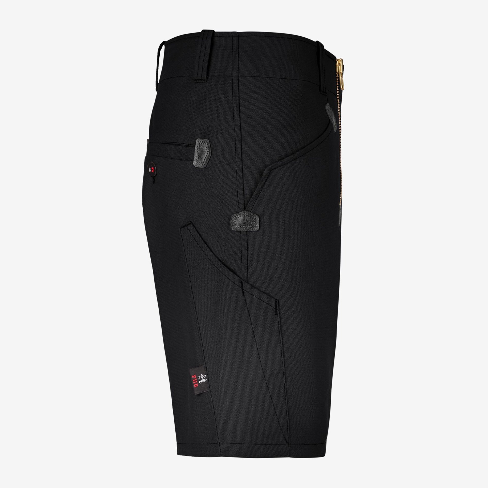 WIM Zunft-Shorts Rips-Moleskin schwarz 42