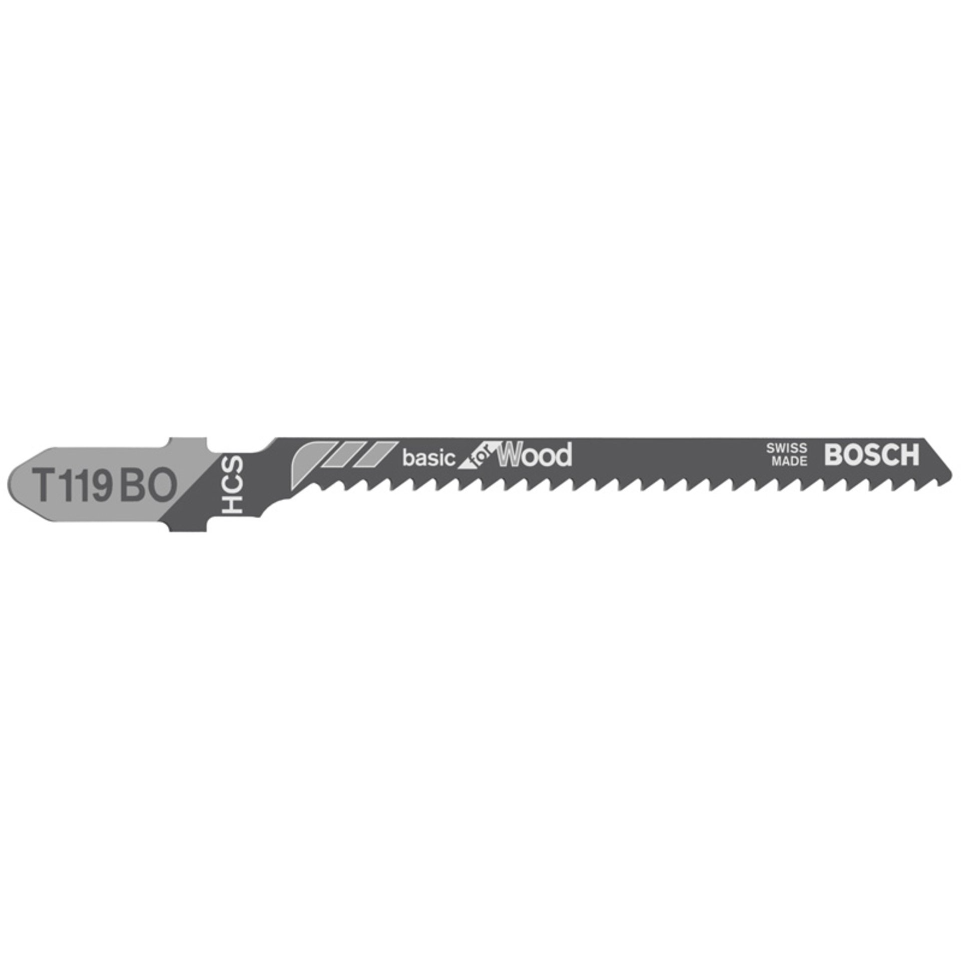 Stichsägeblatt T 119 BO Basic for Wood, 100er-Pack