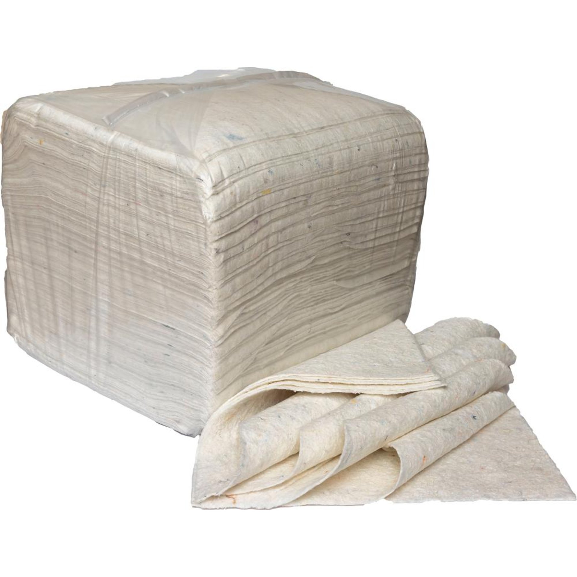 Putztuch/rohweiß 10kg 38x38cm 350 Blatt