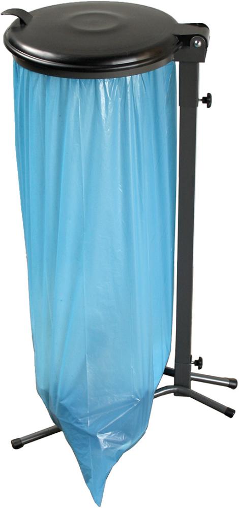 IHTec Müllsackständer 70-120 L grün mit K-deckel grau IHTec Müllsackständer 70-120 L grün mit K-deckel grau