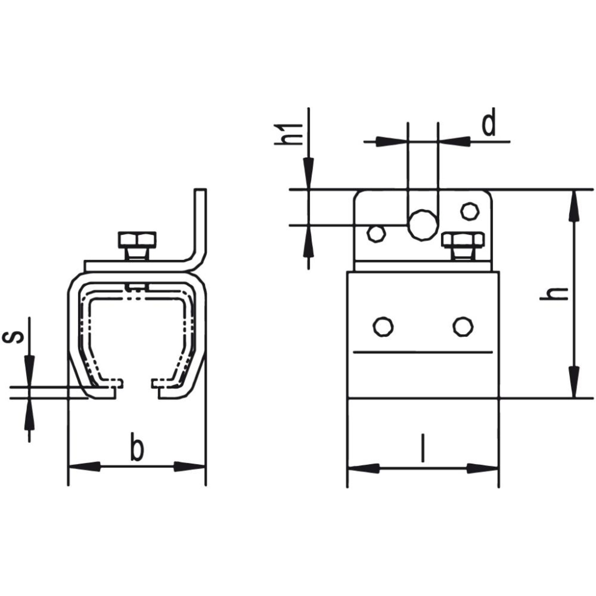 HELM 301 Wandmuffe galvanisch verzinkt
