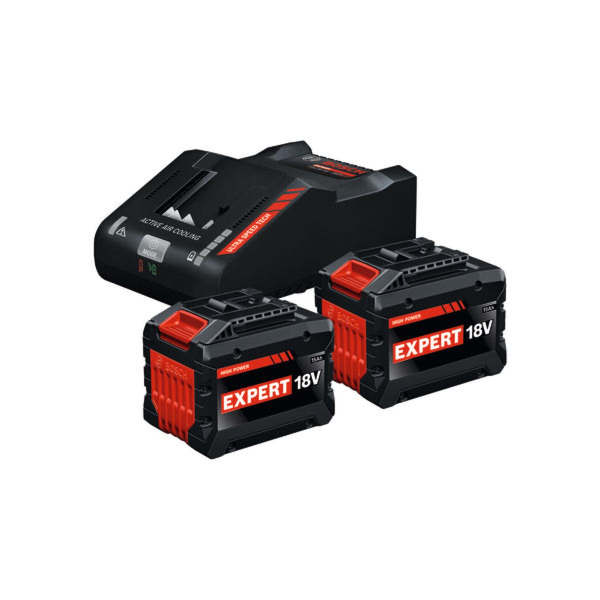 Batterie/Ladegerät Set 2x EXBA18V-150 + EXAL18V-160