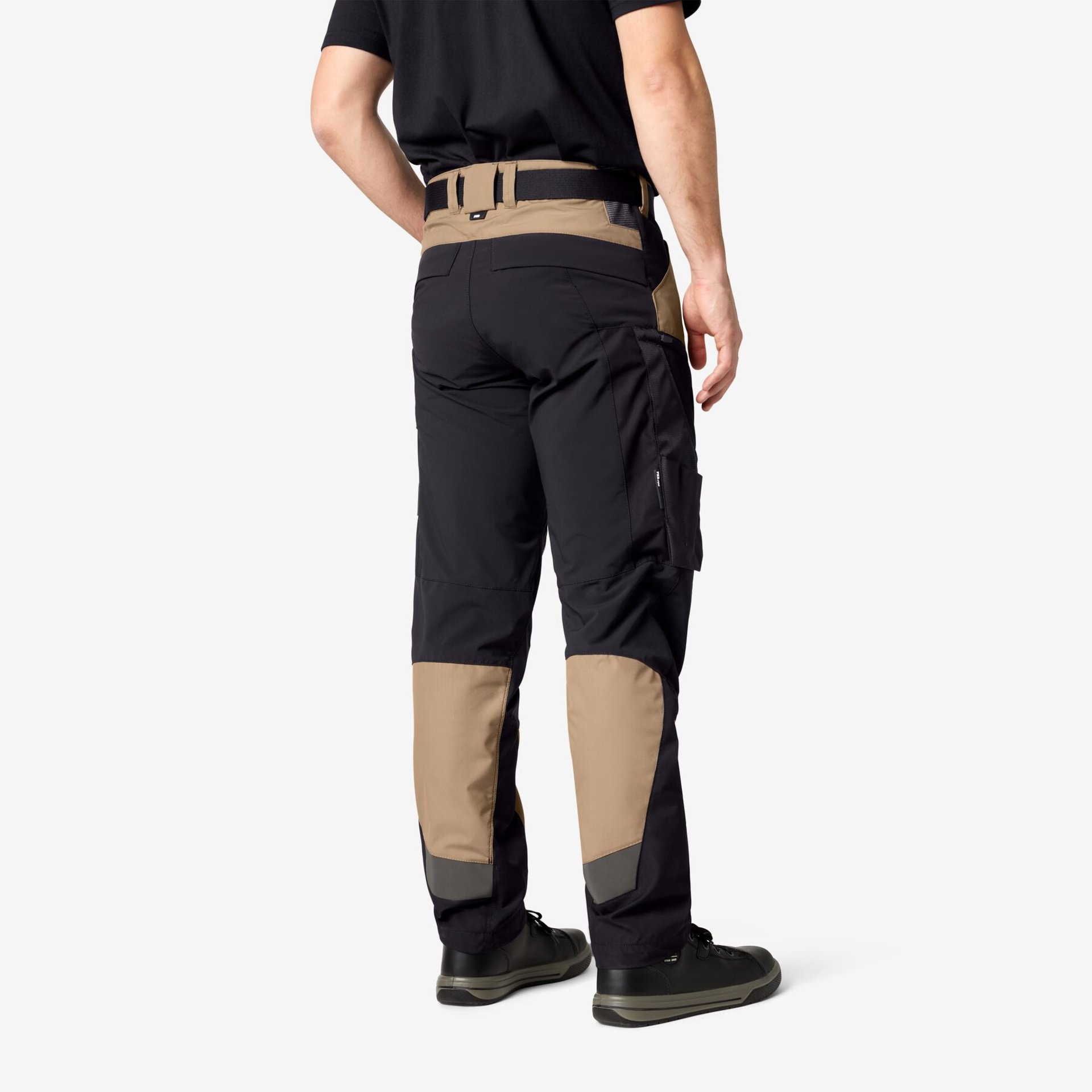 MIO Arbeitshose elastisch beige-schwarz 106