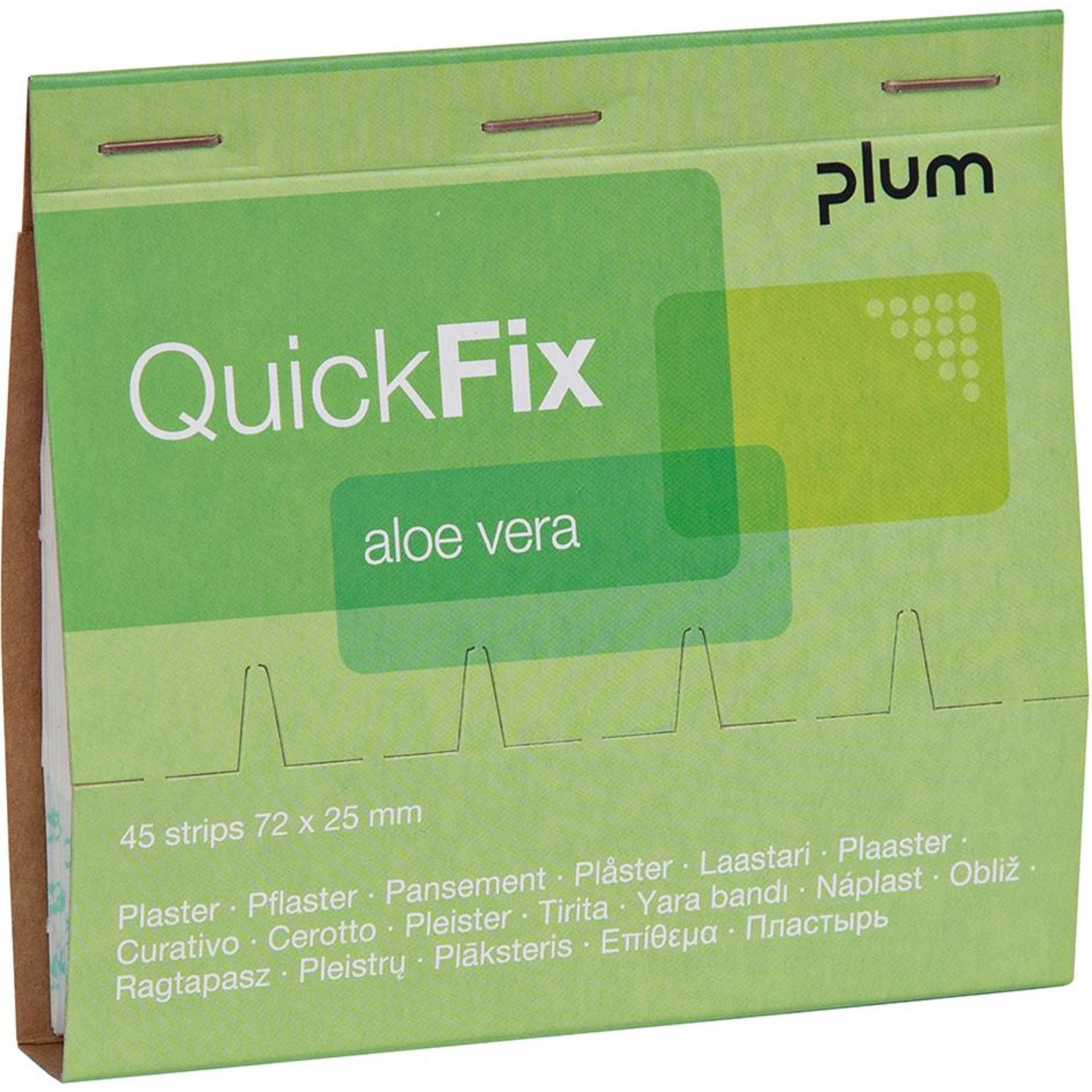 Nachfüllpackung QuickFix mit 45 Pfl, AloeVera