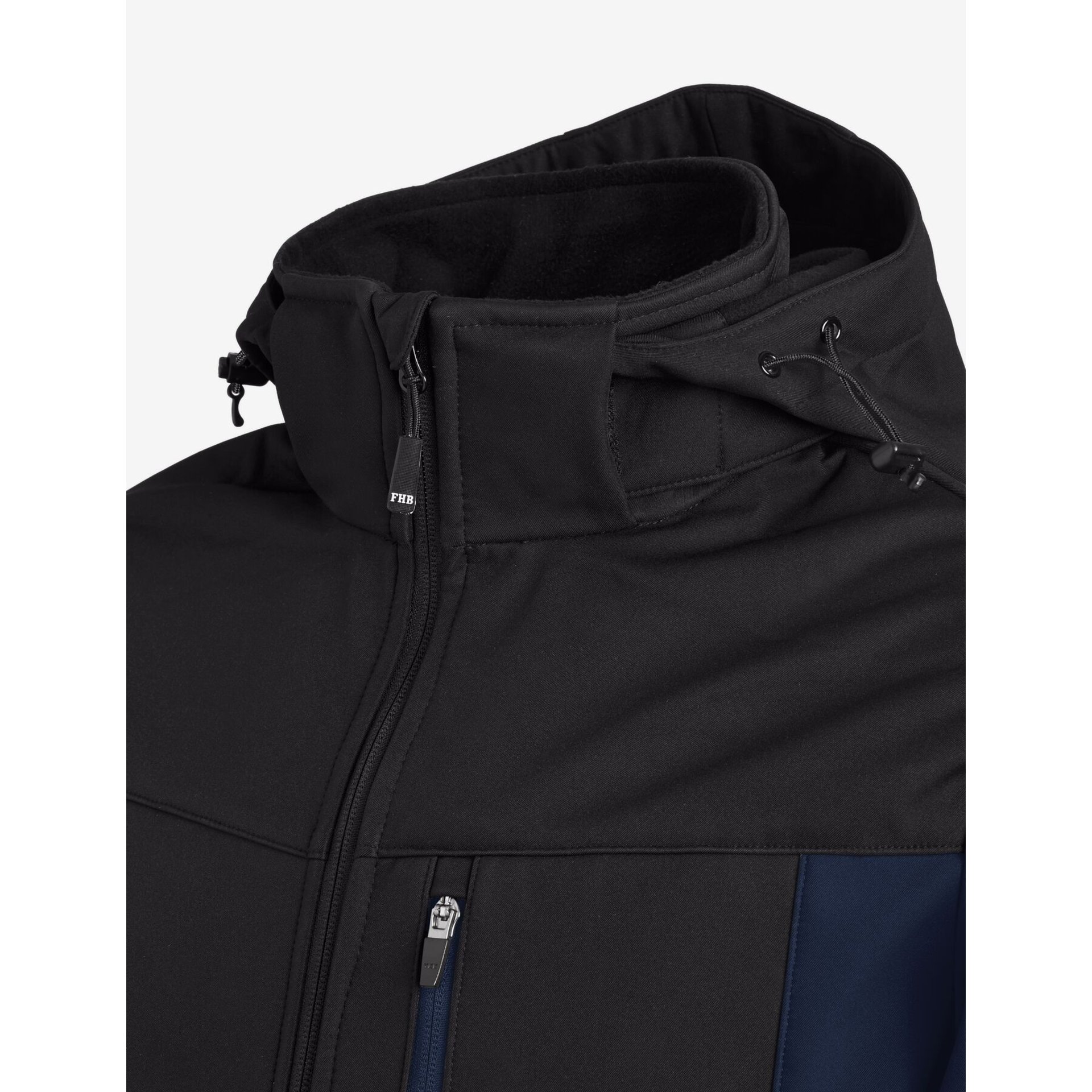 JUSTUS Softshell Weste marine-schwarz S
