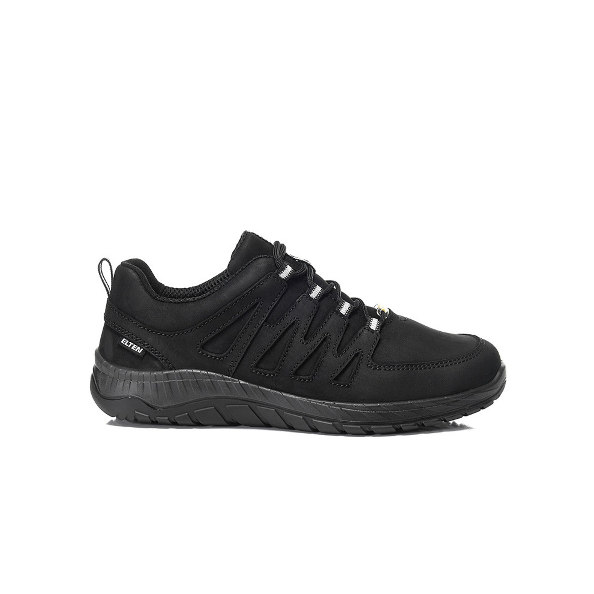 Berufshalbschuh MADDOX black leather Low ESD O2, Gr. 40