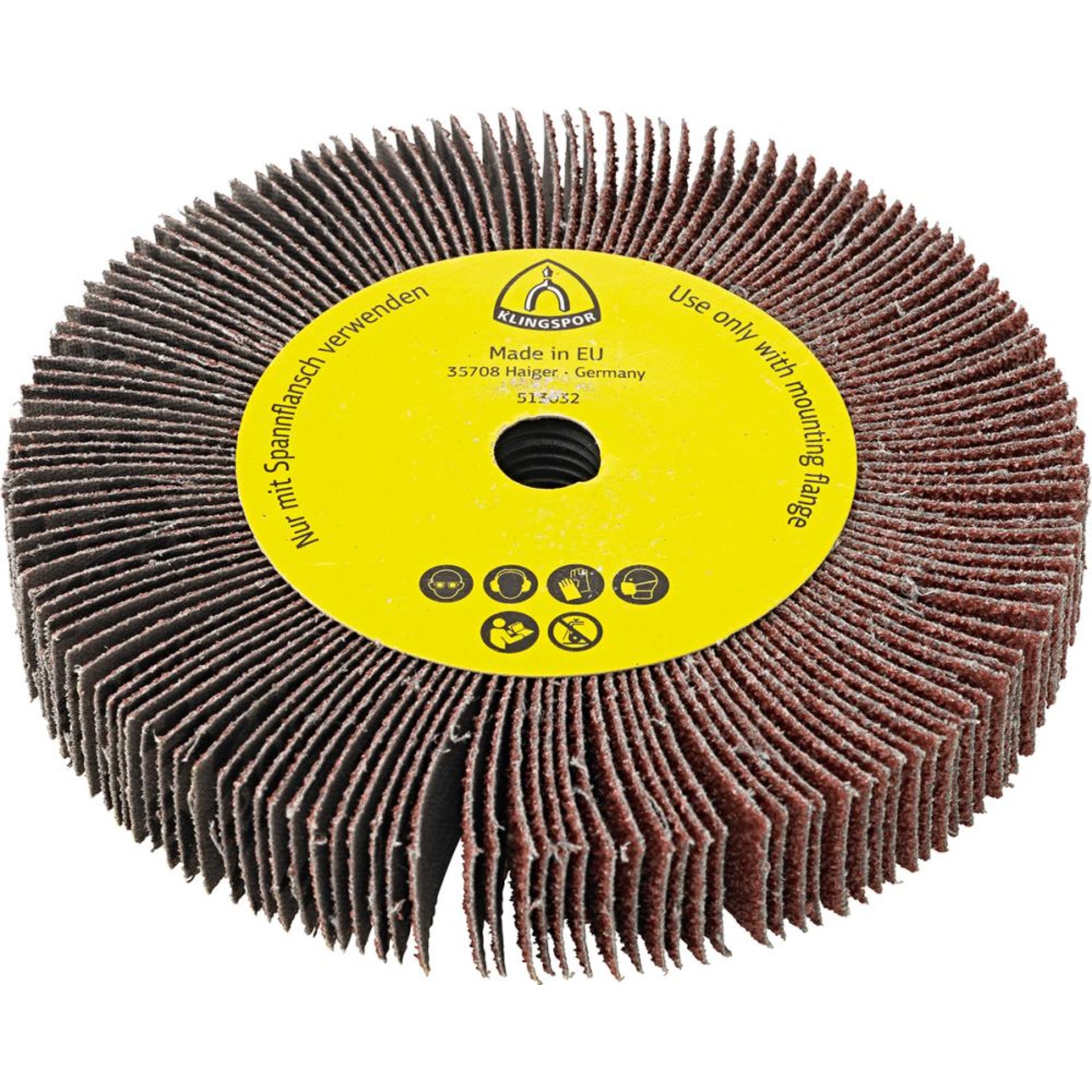 Winkelschleifmop WSM 617 125x20mm K40 Klingspor
