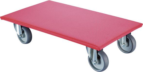 Möbelroller 600x350mm 250 kg Gummirad Möbelroller 600x350mm 250 kg Gummirad