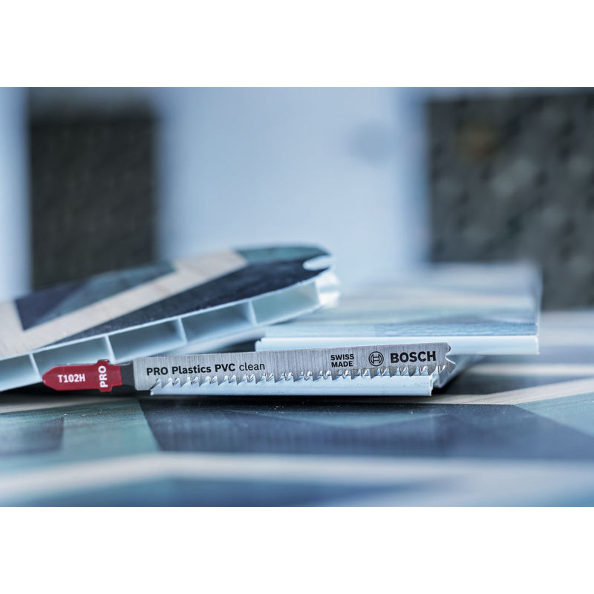 PRO Plastics PVC clean T102H Stichsägeblatt, 100 mm, 3-tlg.