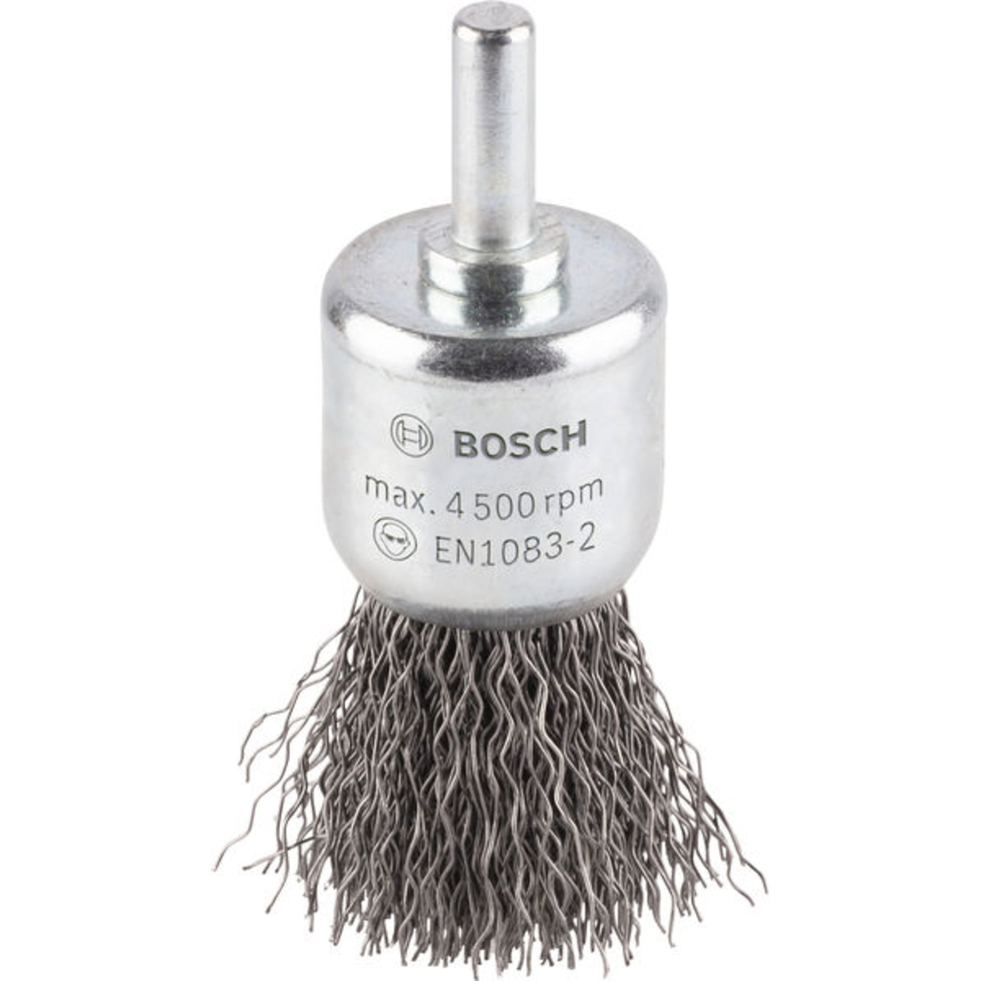 PRO Metal clean Topfbürste, zylindrischer Schaft, 25 x 0,3 mm