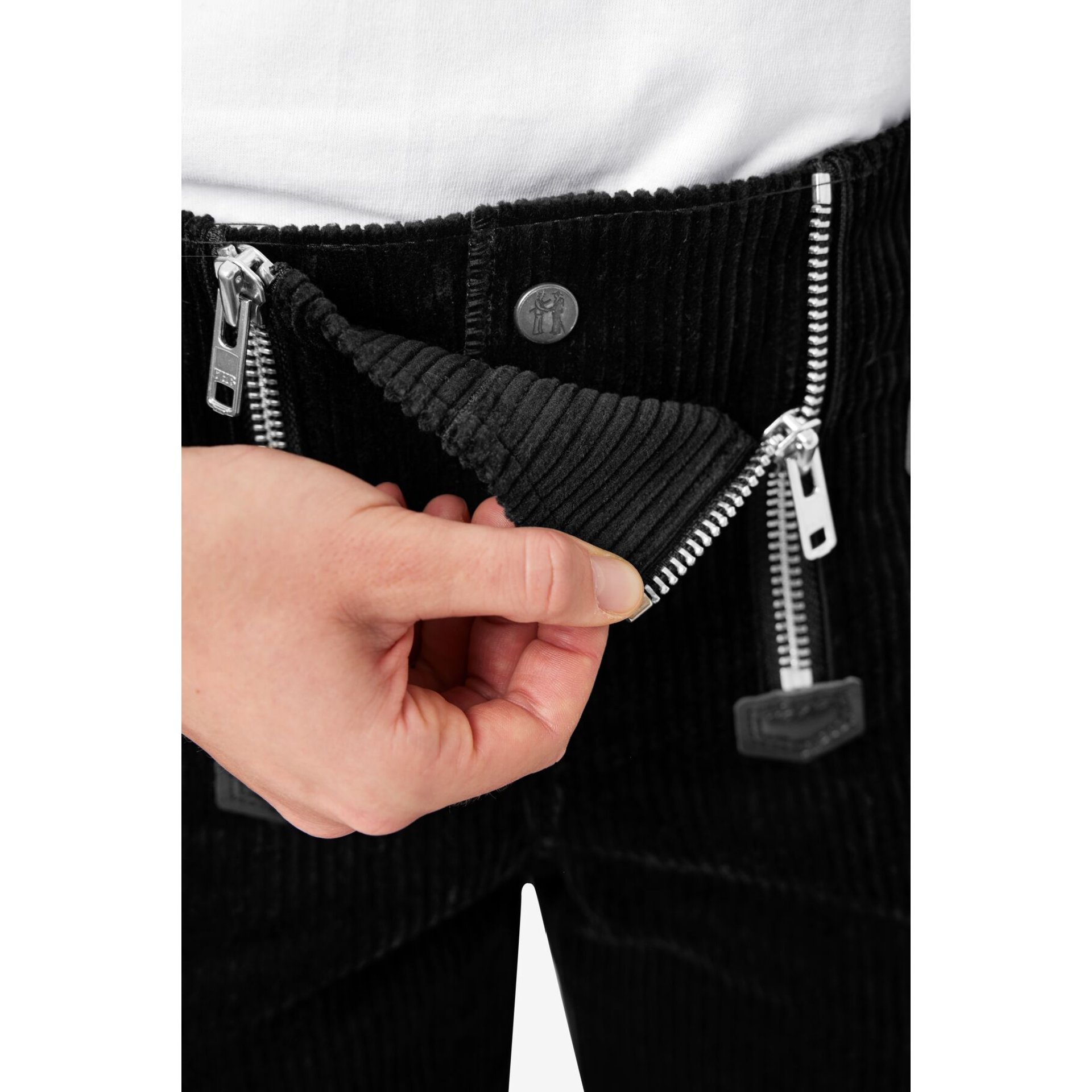 MARIA Zunfthose Trenkercord schwarz 76