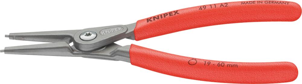 Knipex Sicherungsringzange außengerade mit Feder A2 mm