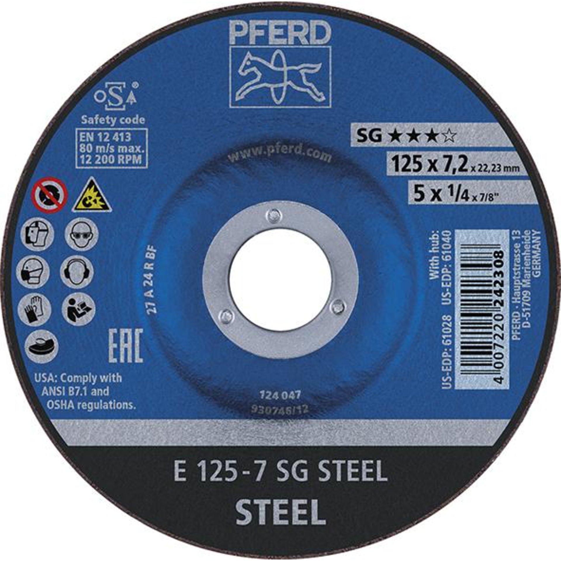 Schruppscheibe SG STEEL