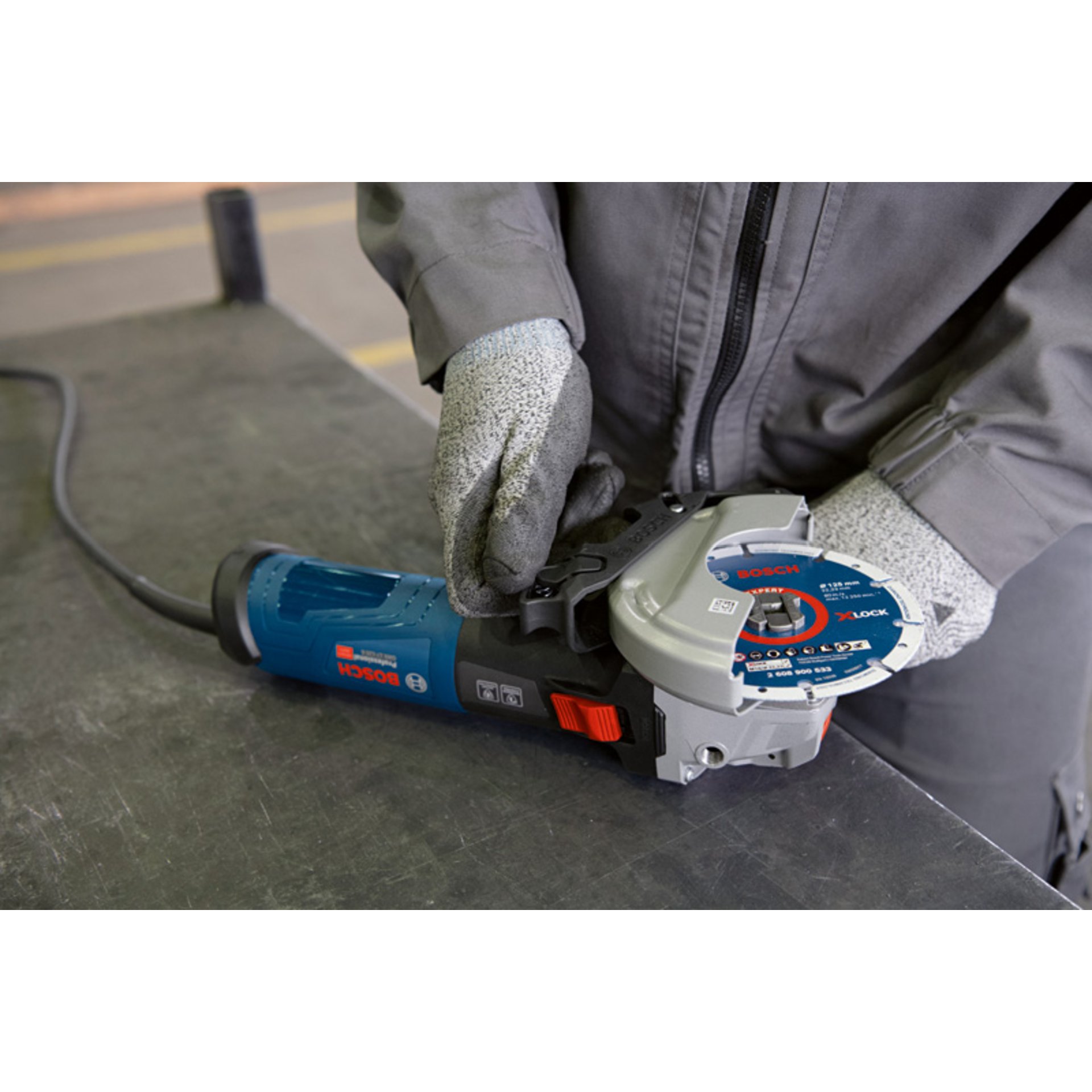Winkelschleifer mit X-LOCK GWX 17-125 S