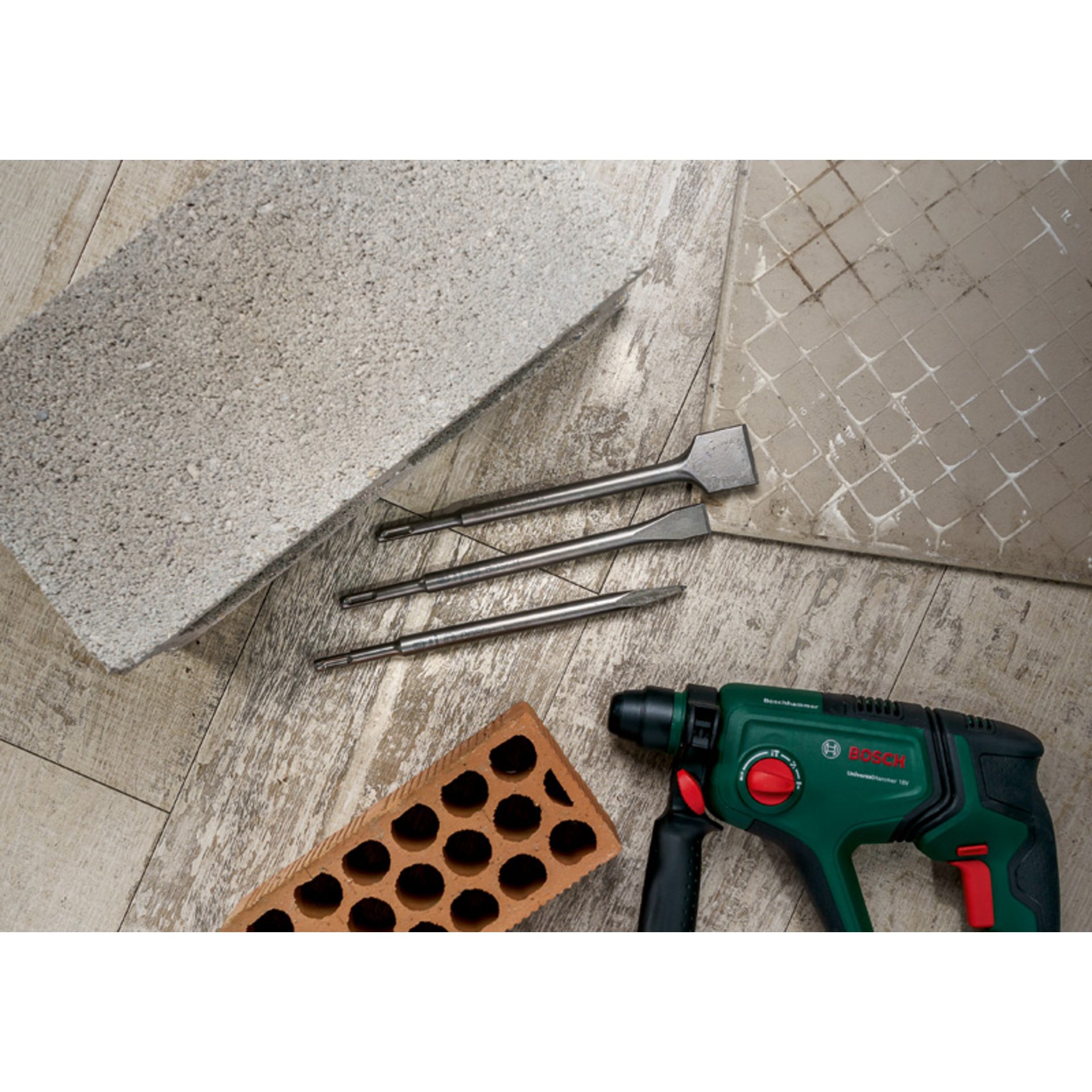 Meißel-Set SDS plus, 3-teilig