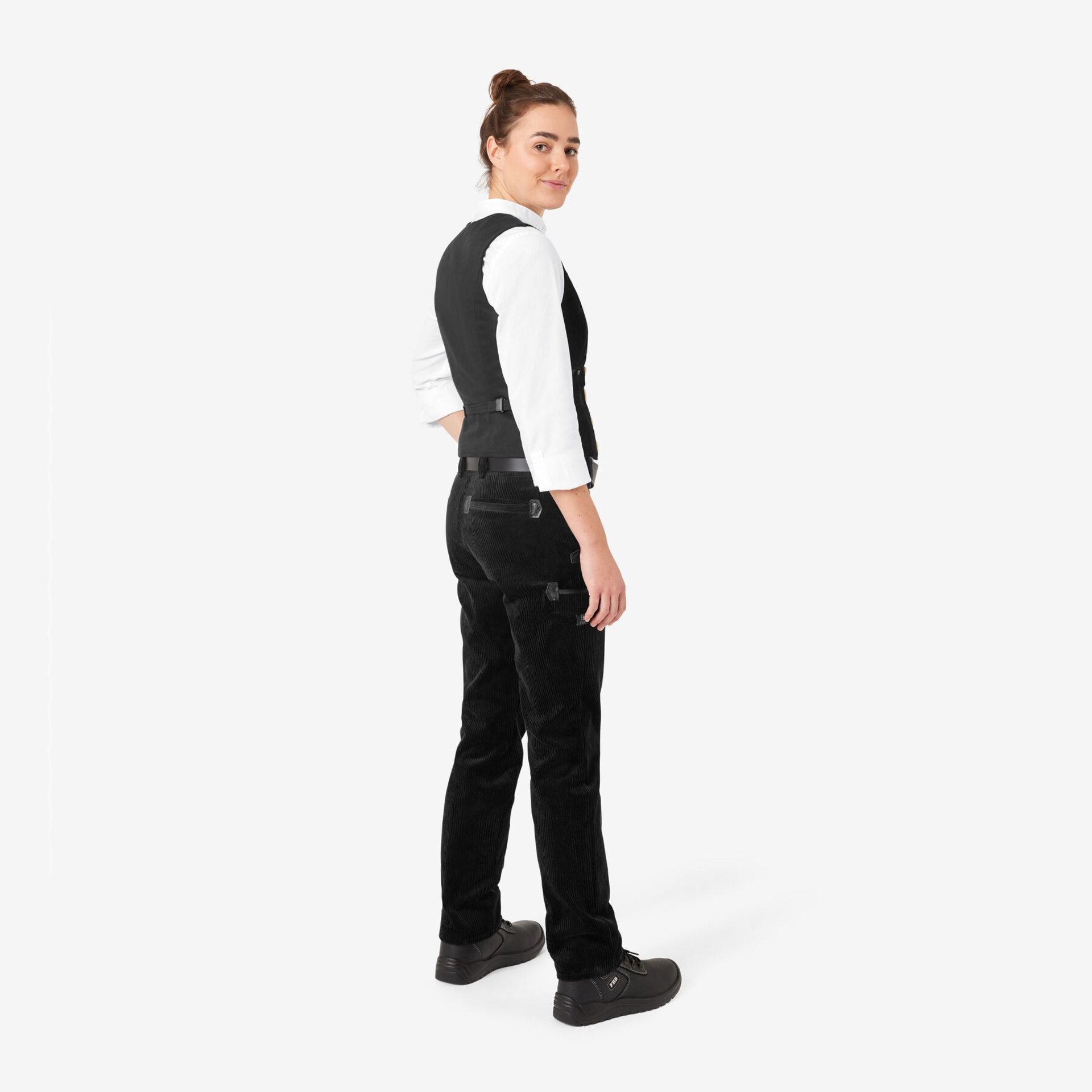MARIA Zunfthose Trenkercord schwarz 76
