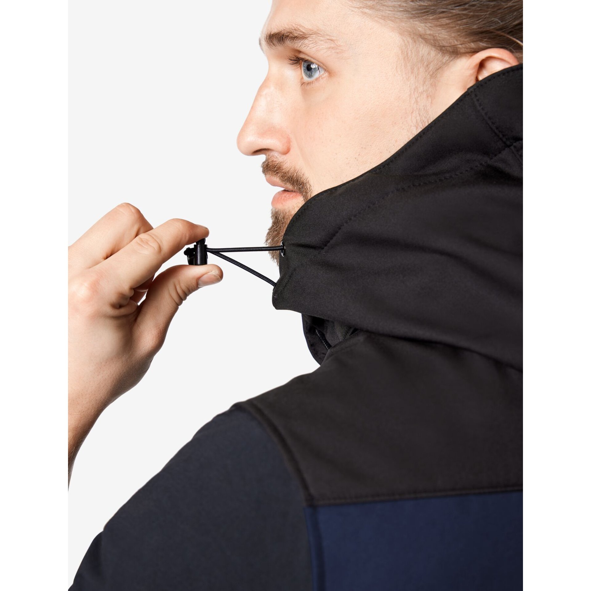 JUSTUS Softshell Weste marine-schwarz S
