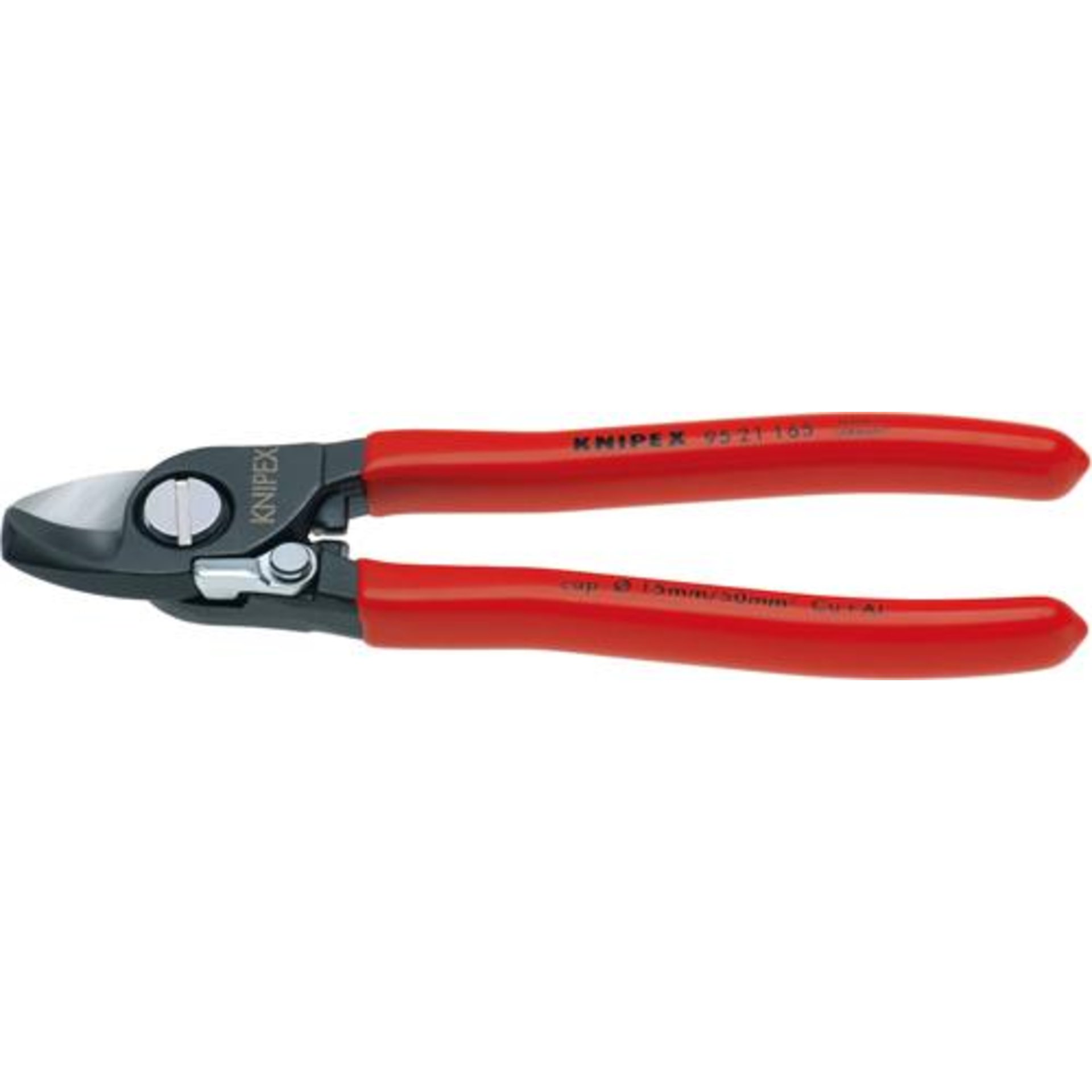 Kabelschere m.Öffnungsf. 165mm m.Kst.Griff Knipex