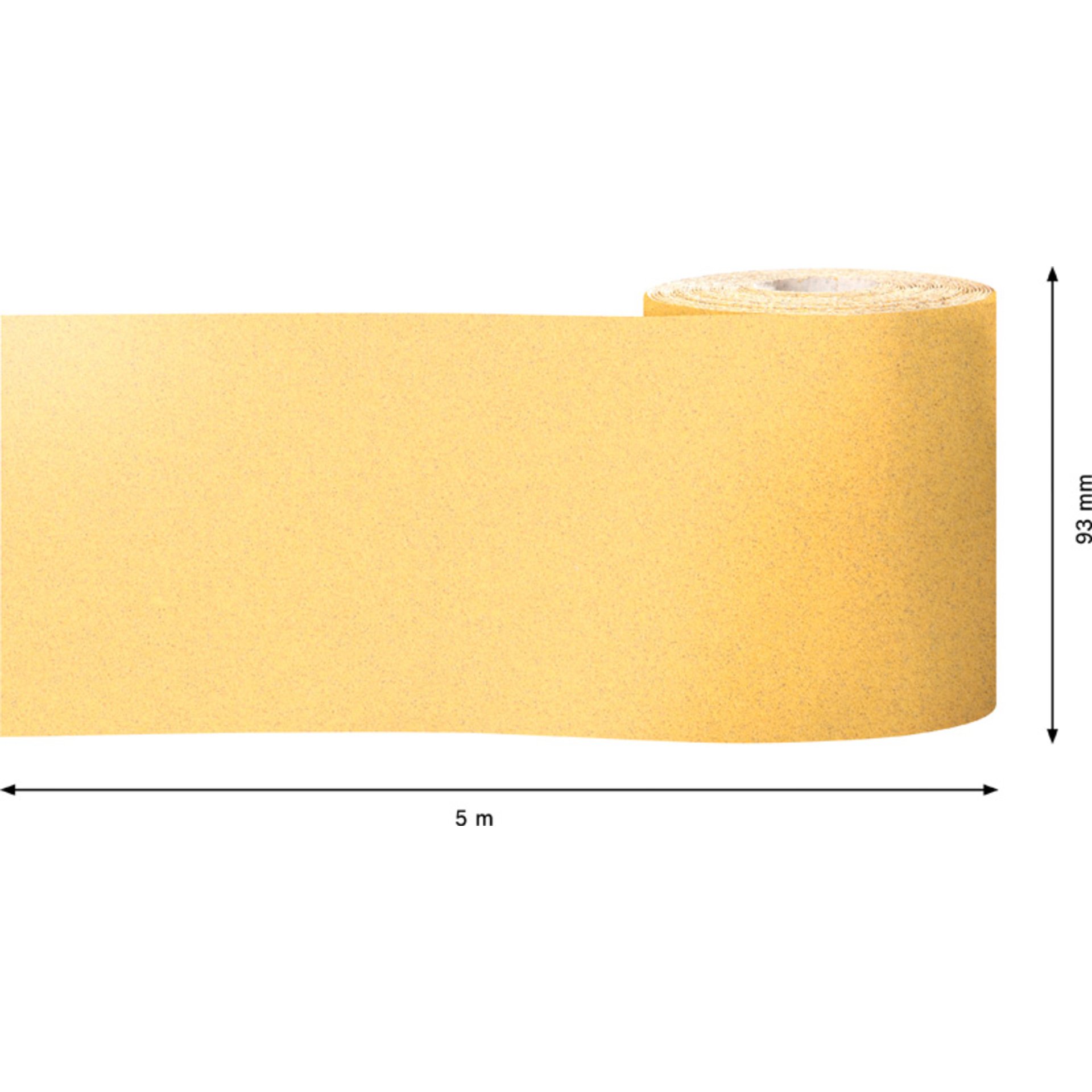 EXPERT C470 Schleifpapierrolle zum Handschleifen, 93 mm, 5 m, K 120