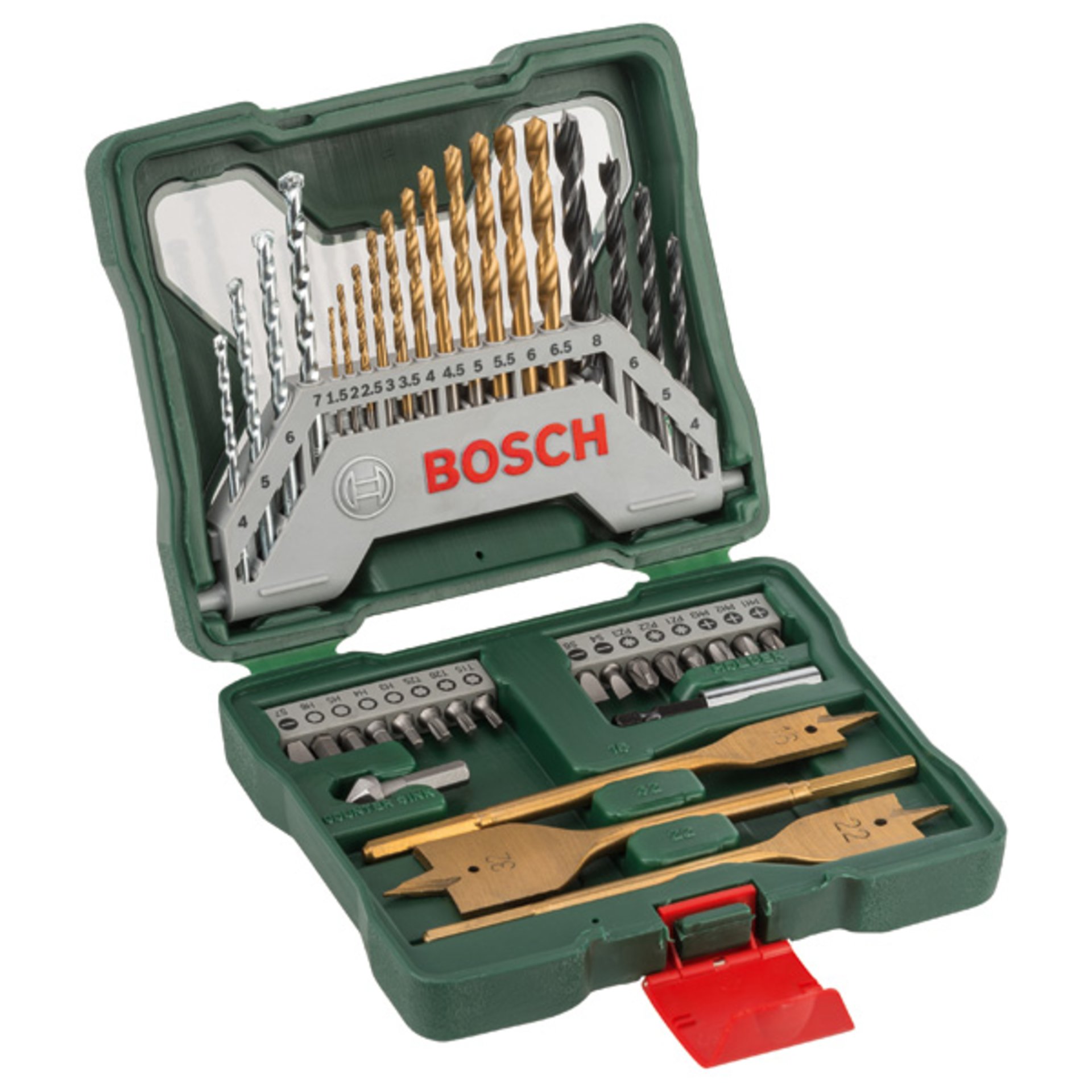 X-Line TiN-beschichtetes Set, 40-tlg.
