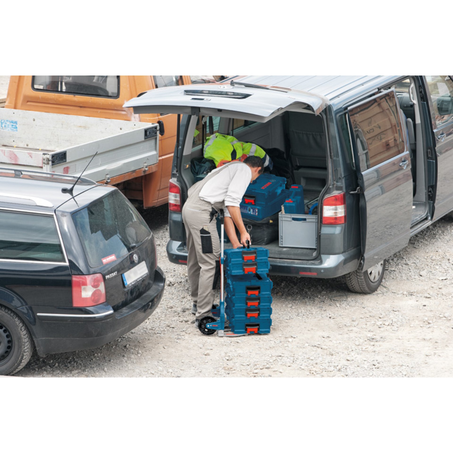 Klappbare Sackkarre Alu-Caddy