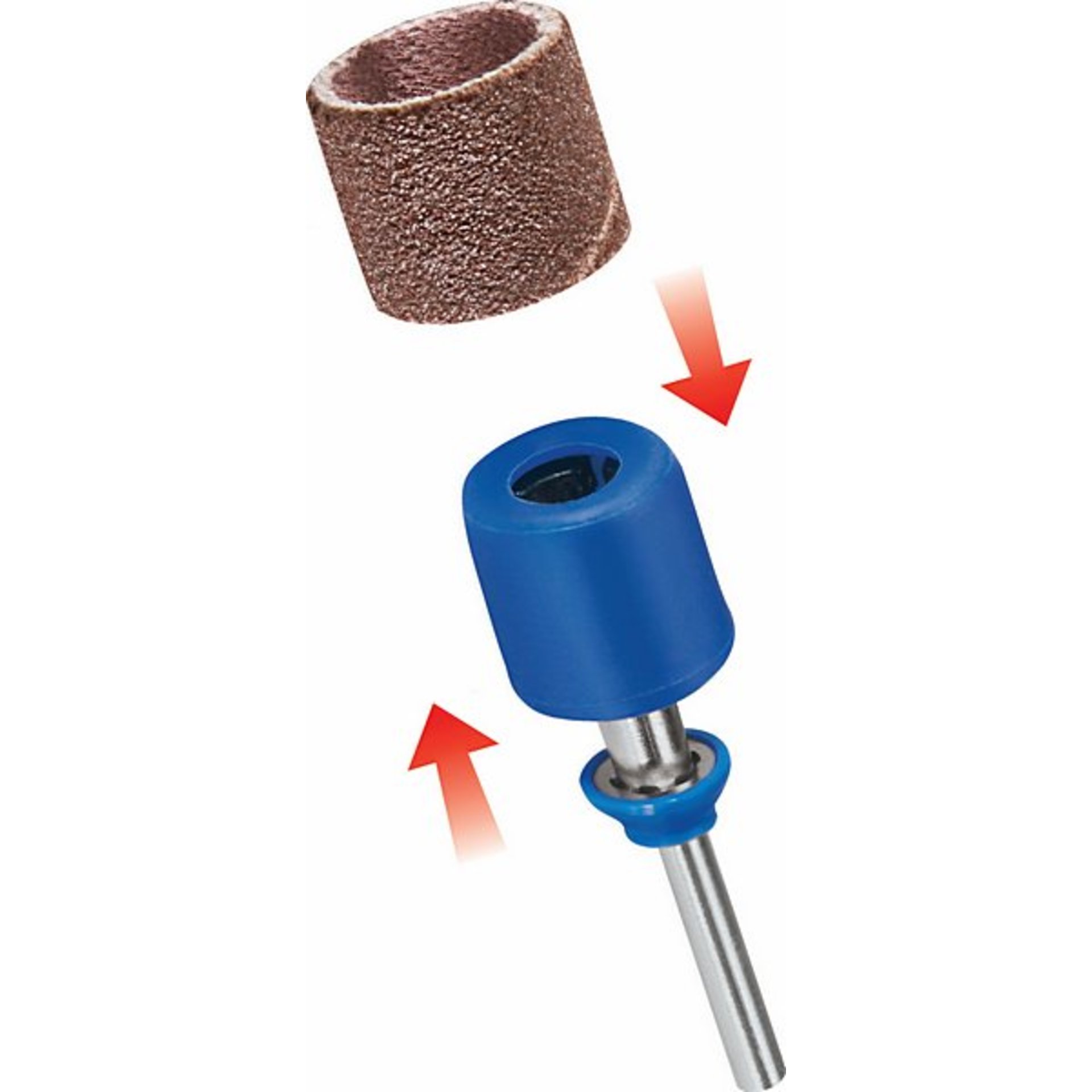 DREMEL® EZ SpeedClic: Schleifdorn & Schleifband