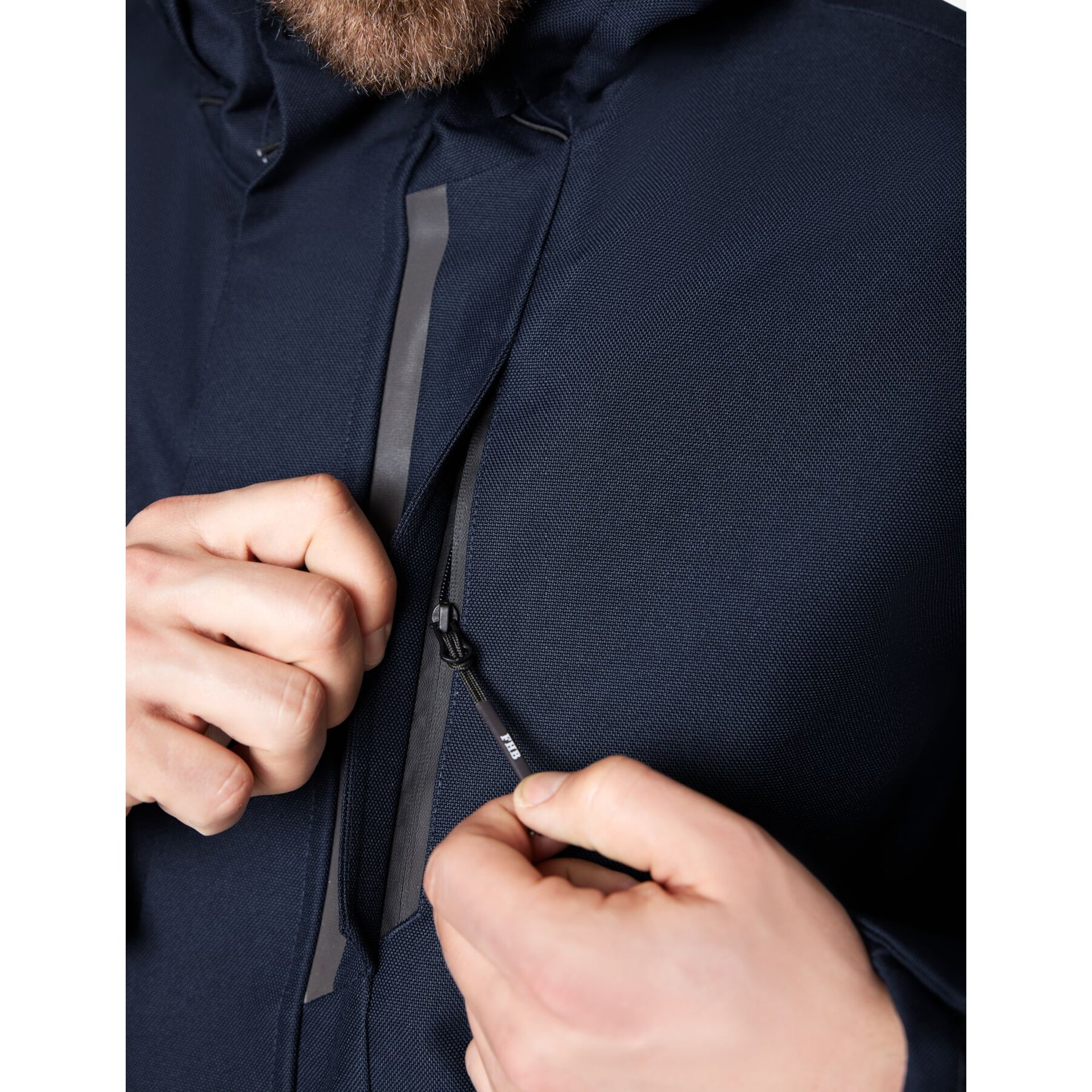 MANUEL Parka Primaloft marine S
