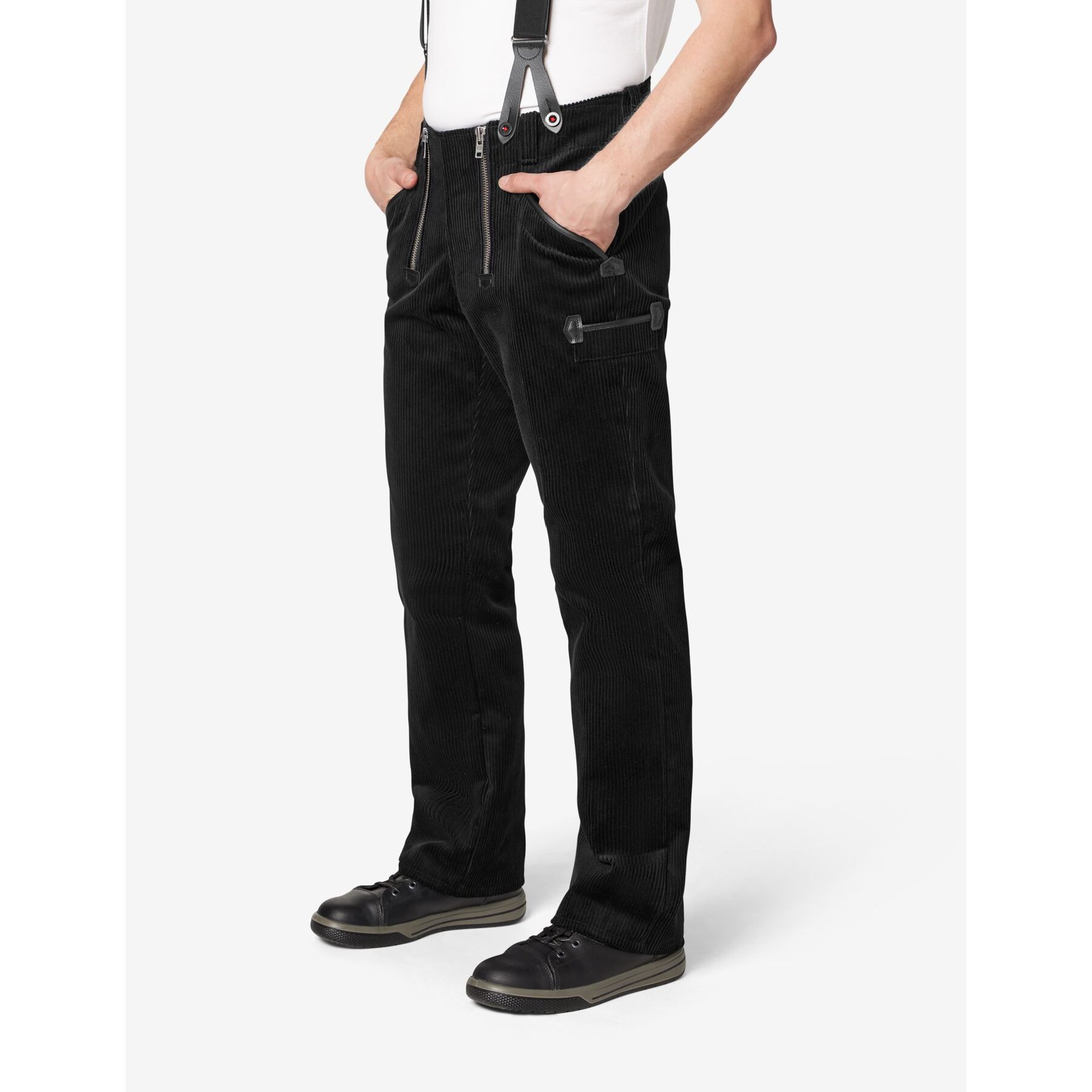 KARL-HEINZ Zunfthose Trenkercord schwarz 50