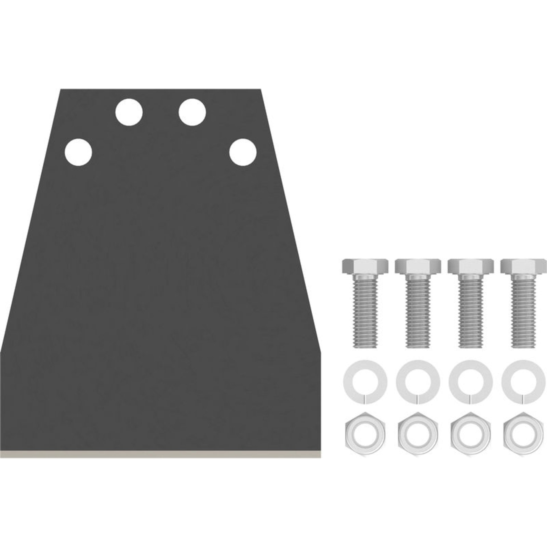 PRO SDS max Bodenschaber Ersatzset, 152 mm