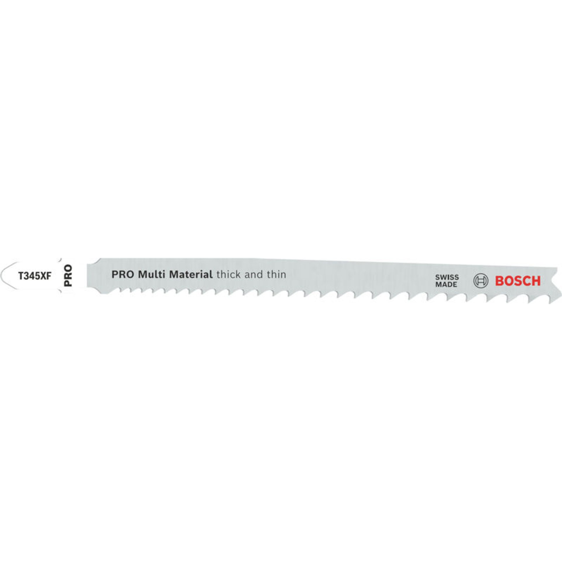 PRO Multi Material thick and thin T345XF Stichsägeblatt, 132 mm, 25-tlg.