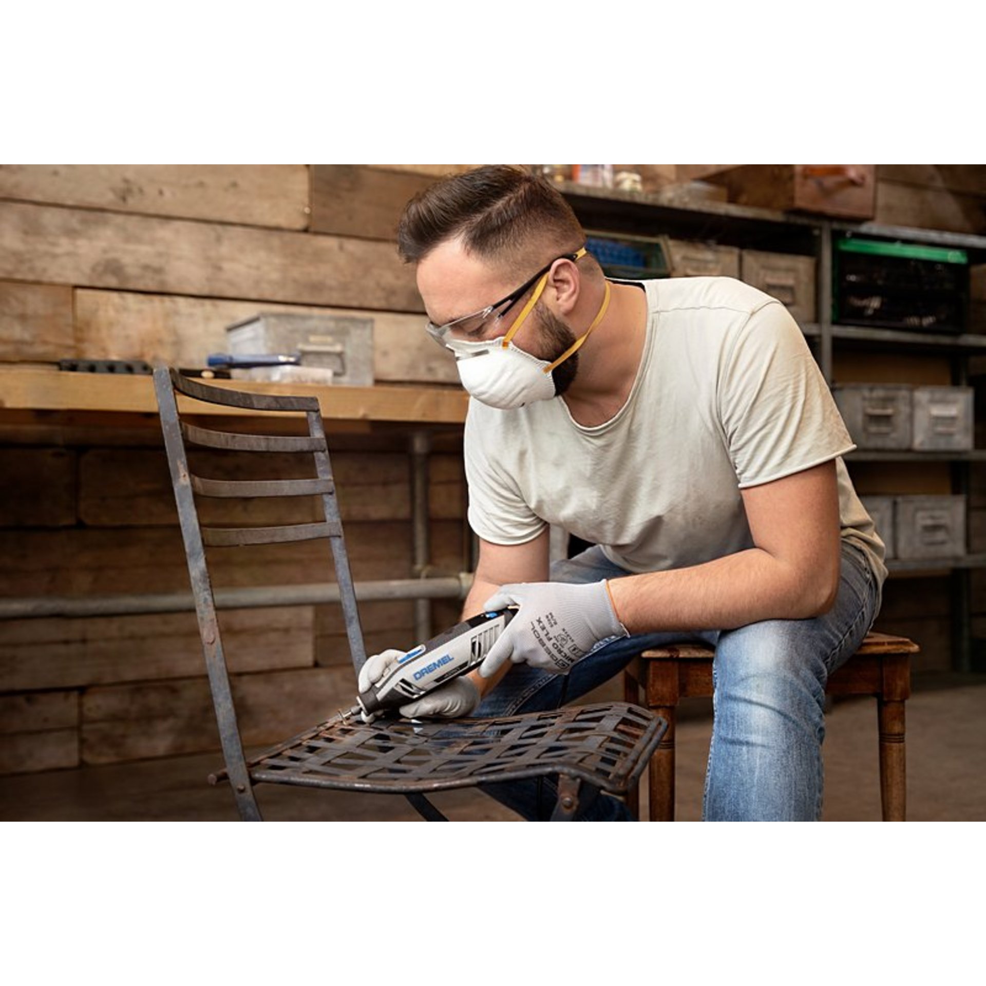 DREMEL® 4250, Multifunktionswerkzeug, 45 Zubehöre, 3 Vorsatzgeräte