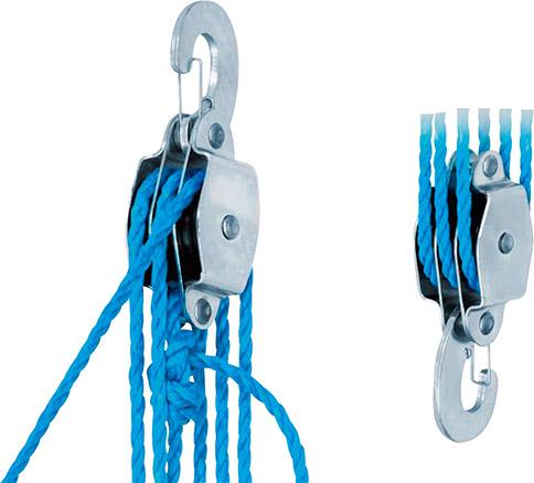 Flaschenzug 220kg ohne Seilbremse Schoerken Flaschenzug 220kg ohne Seilbremse Schoerken