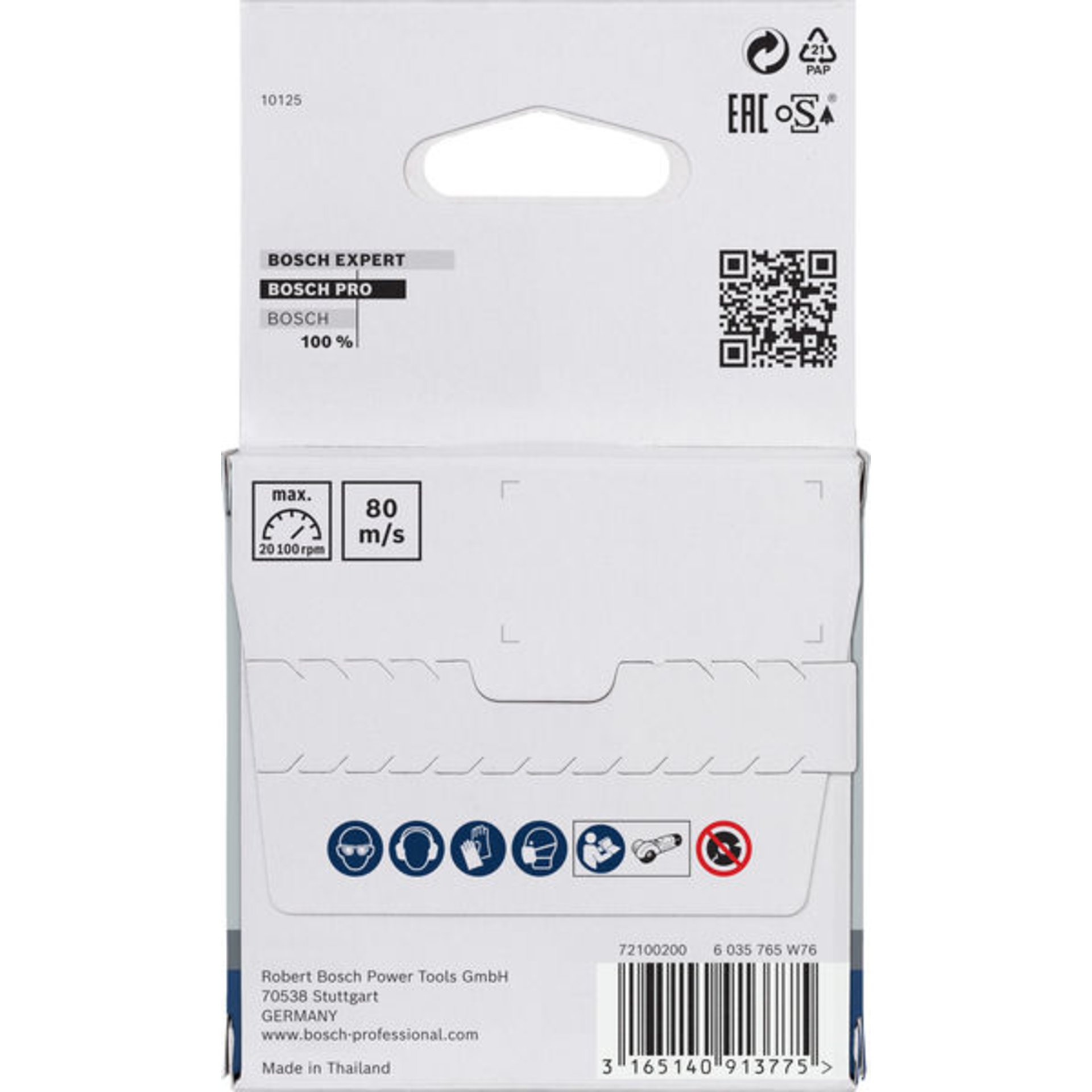 PRO Stainless Steel and Metal Schleifscheibe, 76 x 4 x 10 mm