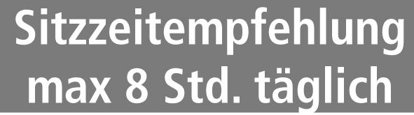 Bürodrehstuhl Open X (P) schwarz