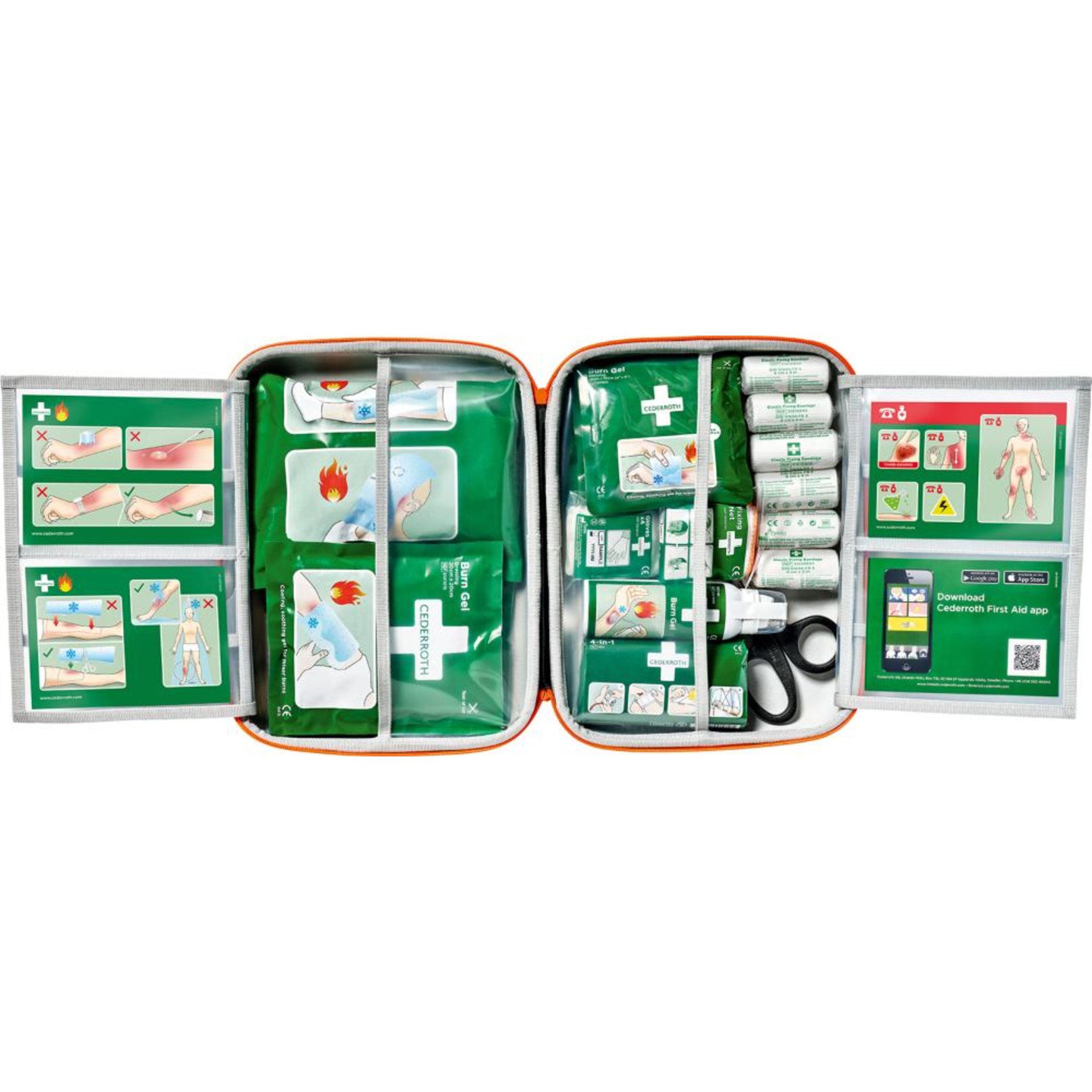 First Aid Burn Kit CEDERROTH
