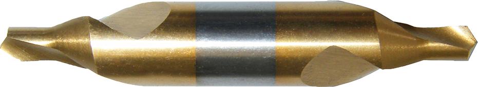 Format Zentrierbohrer DIN333 HSS TiN Form A 4mm