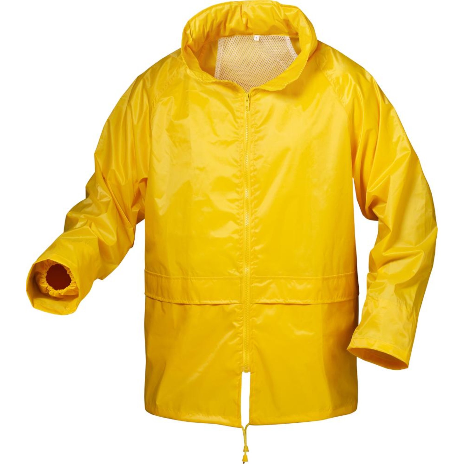 Regenjacke Nylon/Vinyl, Gr. 3XL, gelb