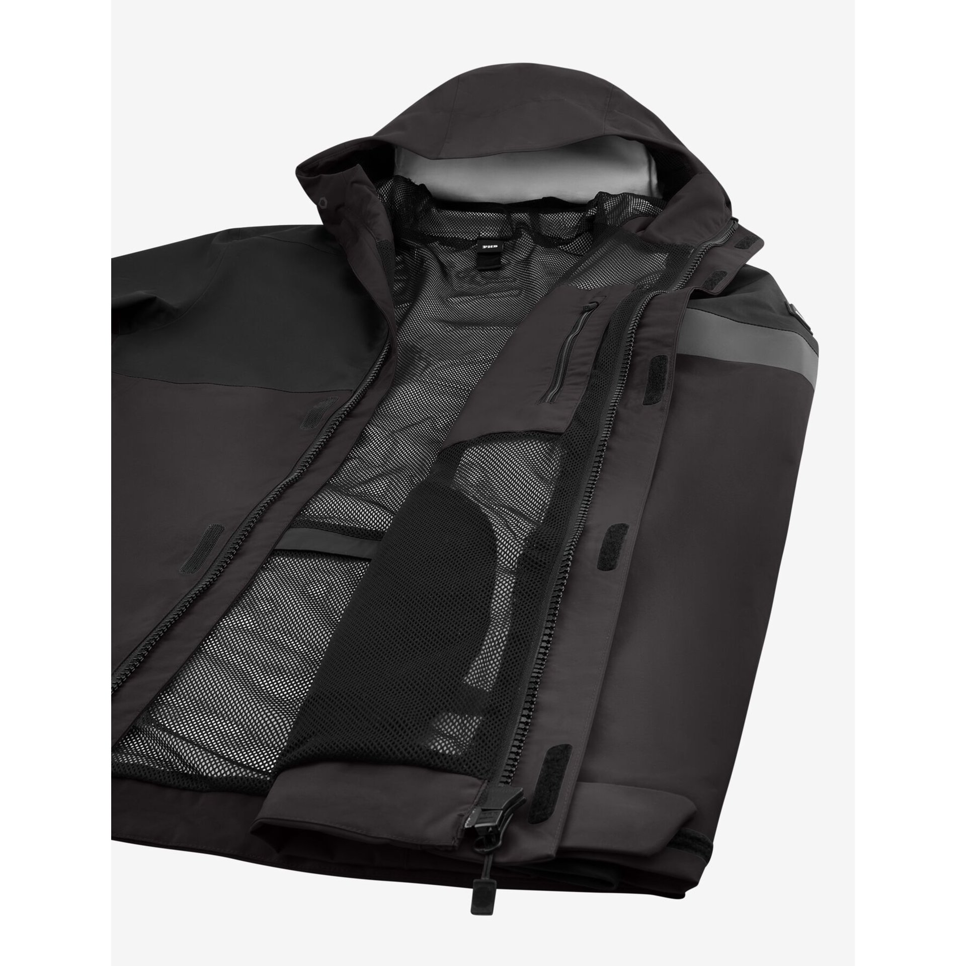 LUCA Hardshell-Jacke anthrazit-schwarz 4XL