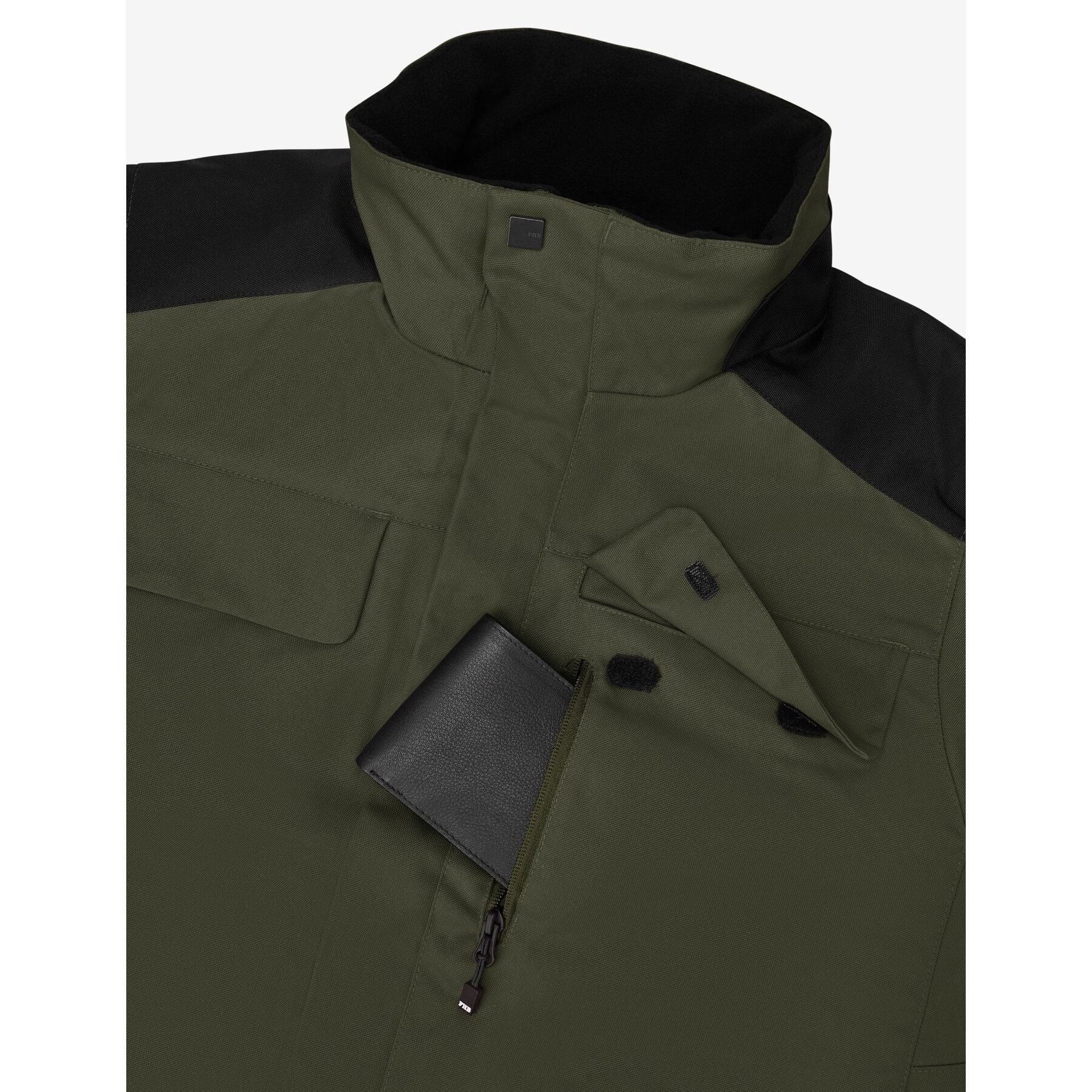 LARS Arbeitsjacke oliv-schwarz L