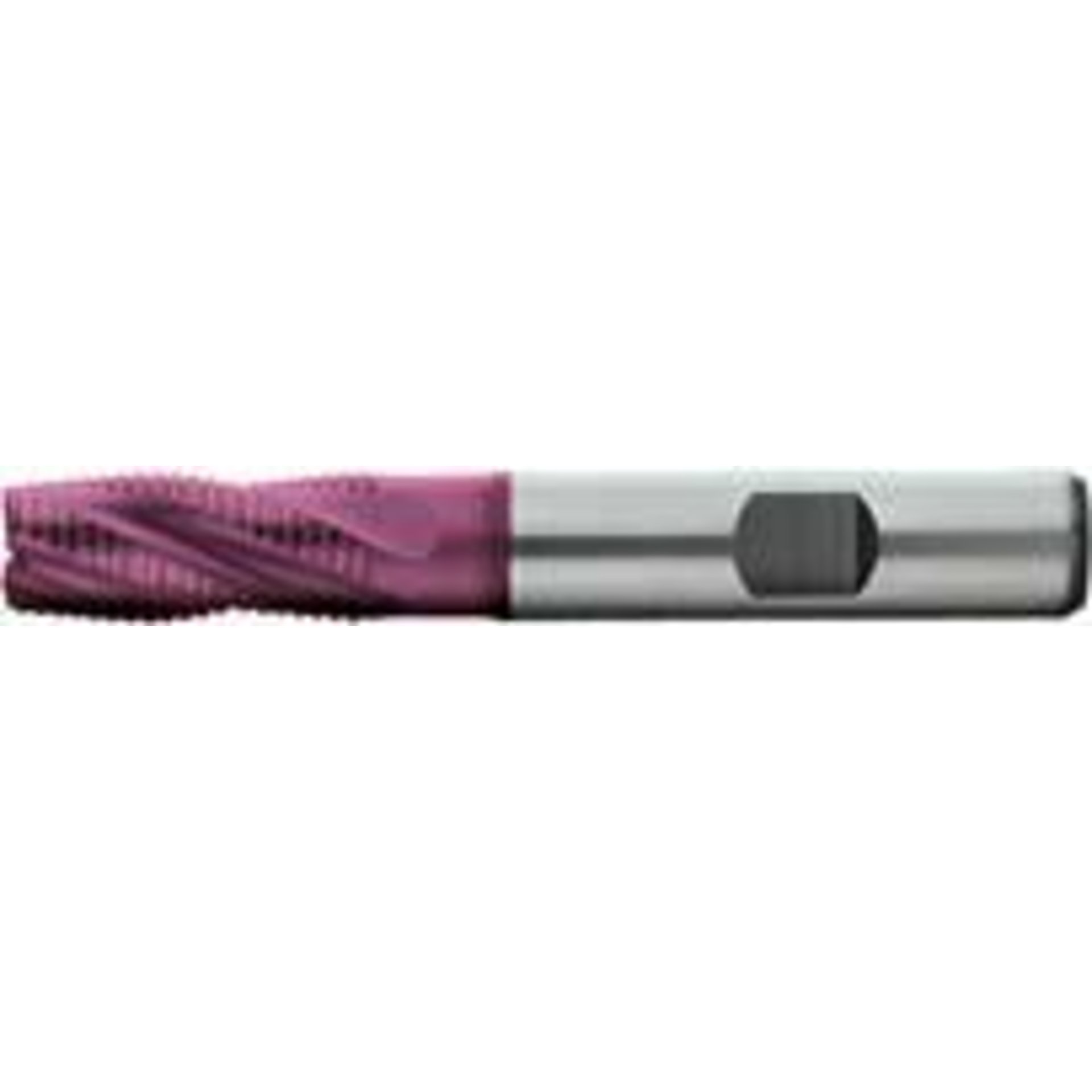 Schruppfräser DIN844-K HSSCo8 TiAlN Typ HR Z4 12mm FORMAT