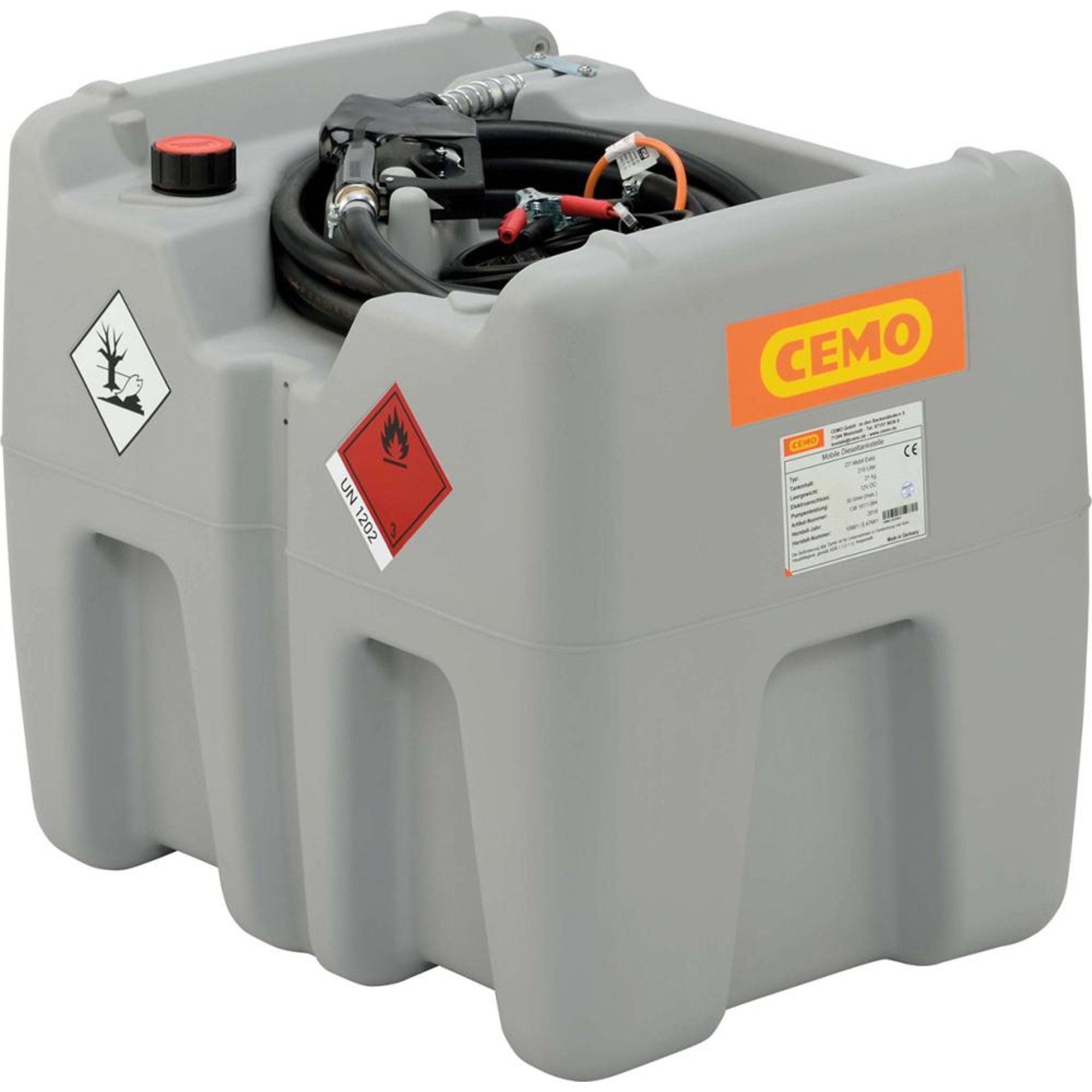 Mobile Dieseltankanlage Easy, mit Elektropumpe CENTRI