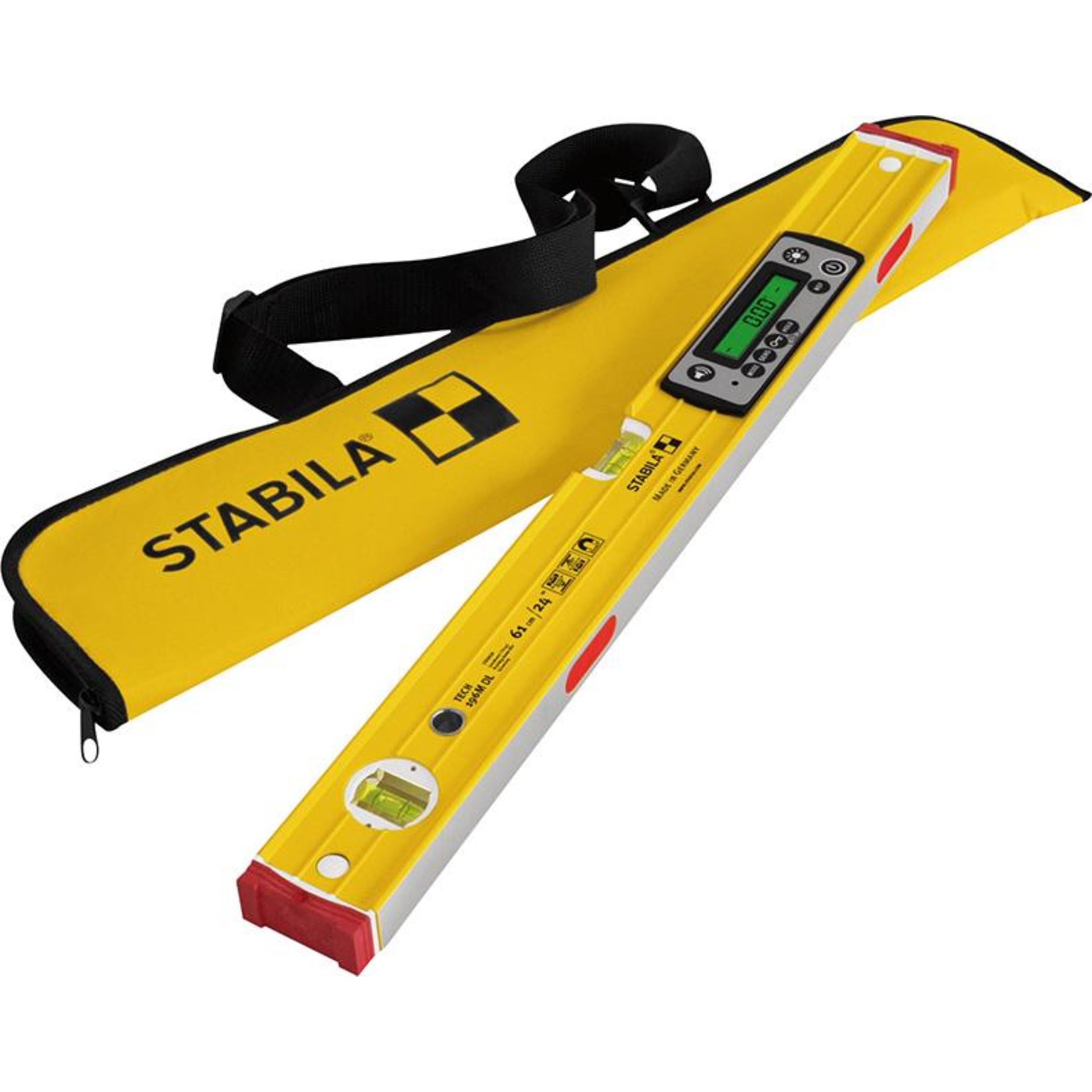 Elektronik-Wasserwaage TECH 196M DL 61cm IP 67 mit Magnet Stabila