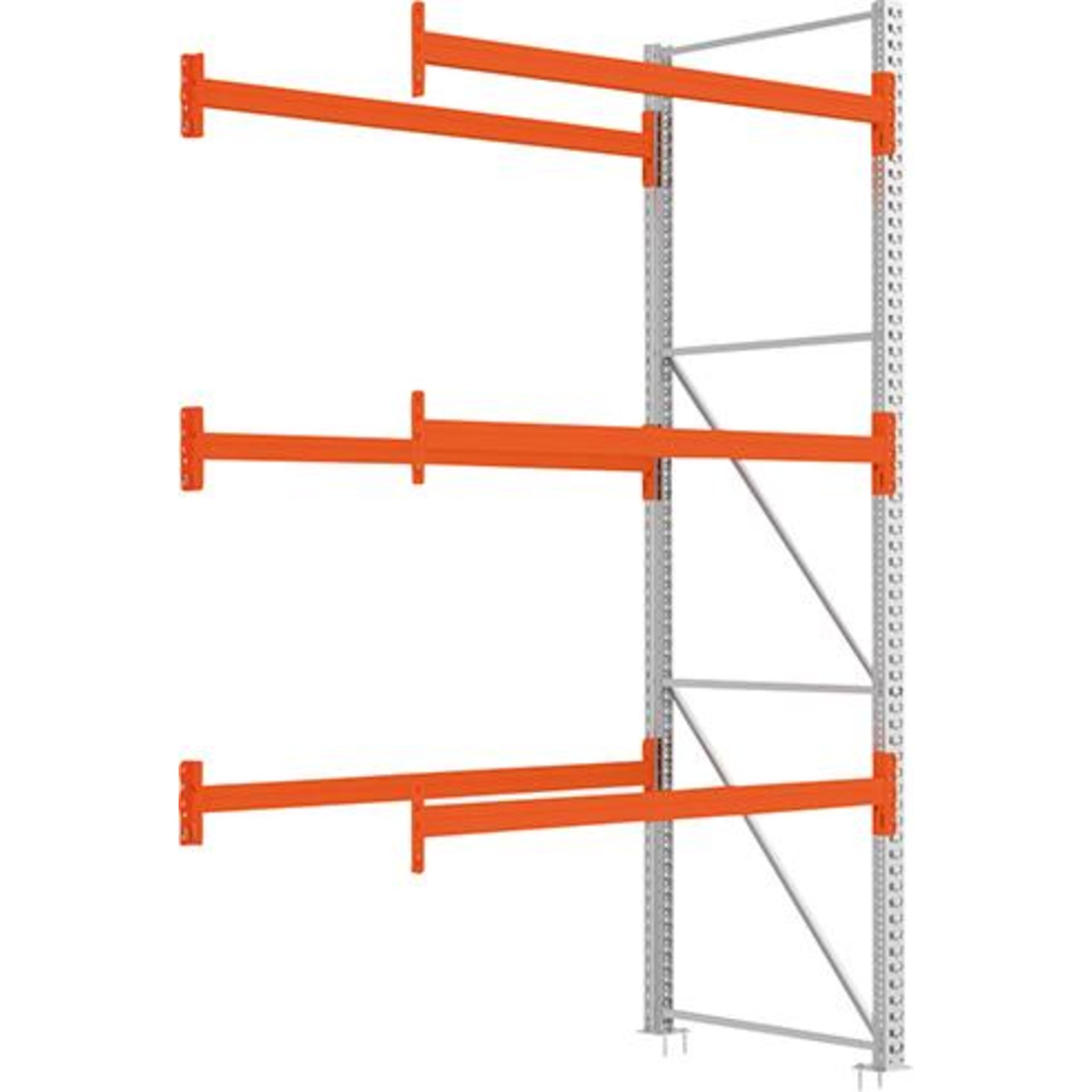 Komplettregal META MULTIPAL mit 4 Lagerebenen