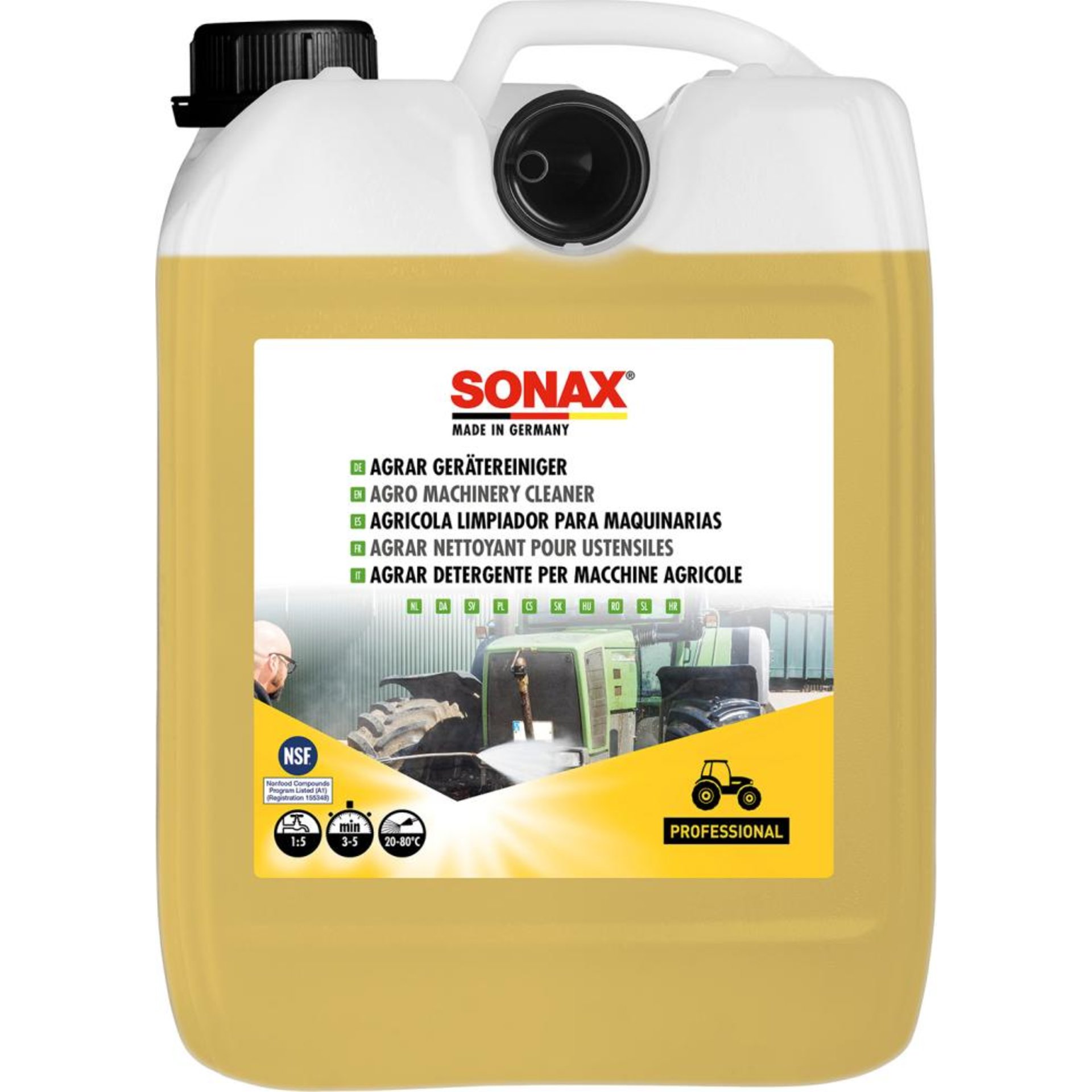 SONAX AGRAR GeräteReiniger 5 l