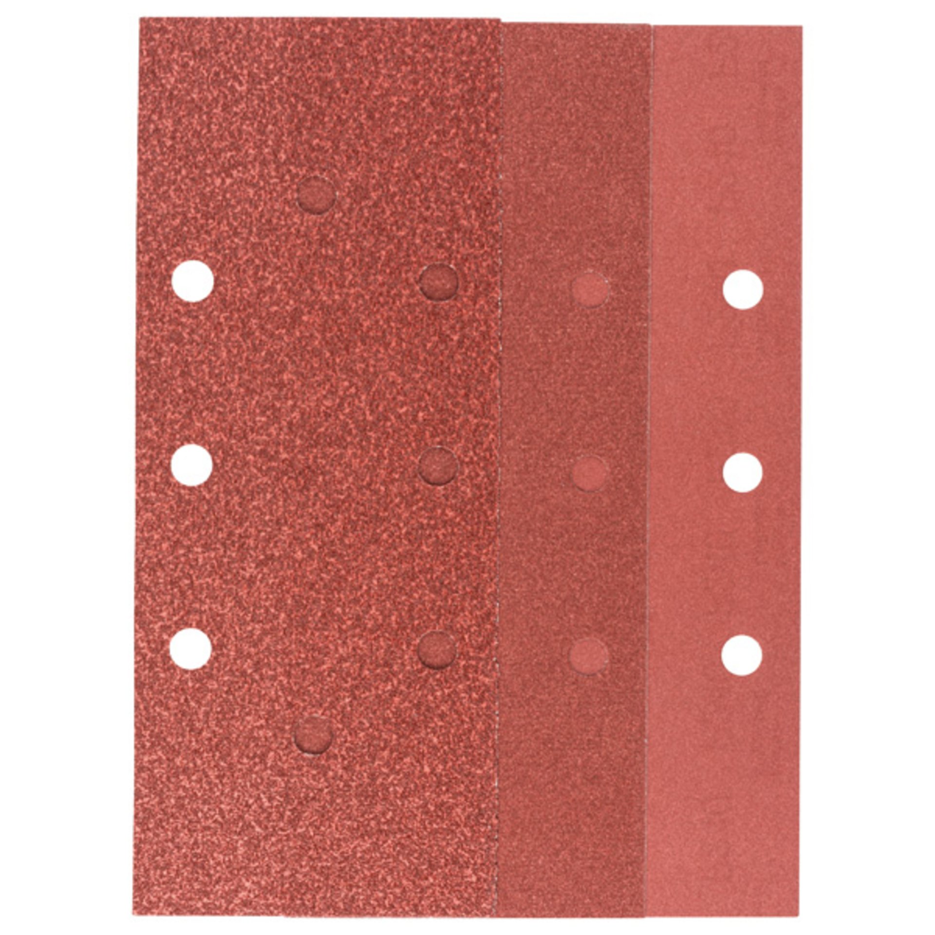 Schwingschleifer-Schleifblatt-Set, 25-teilig, B&D 8-Lochung, 93 x 230 mm, 60-240